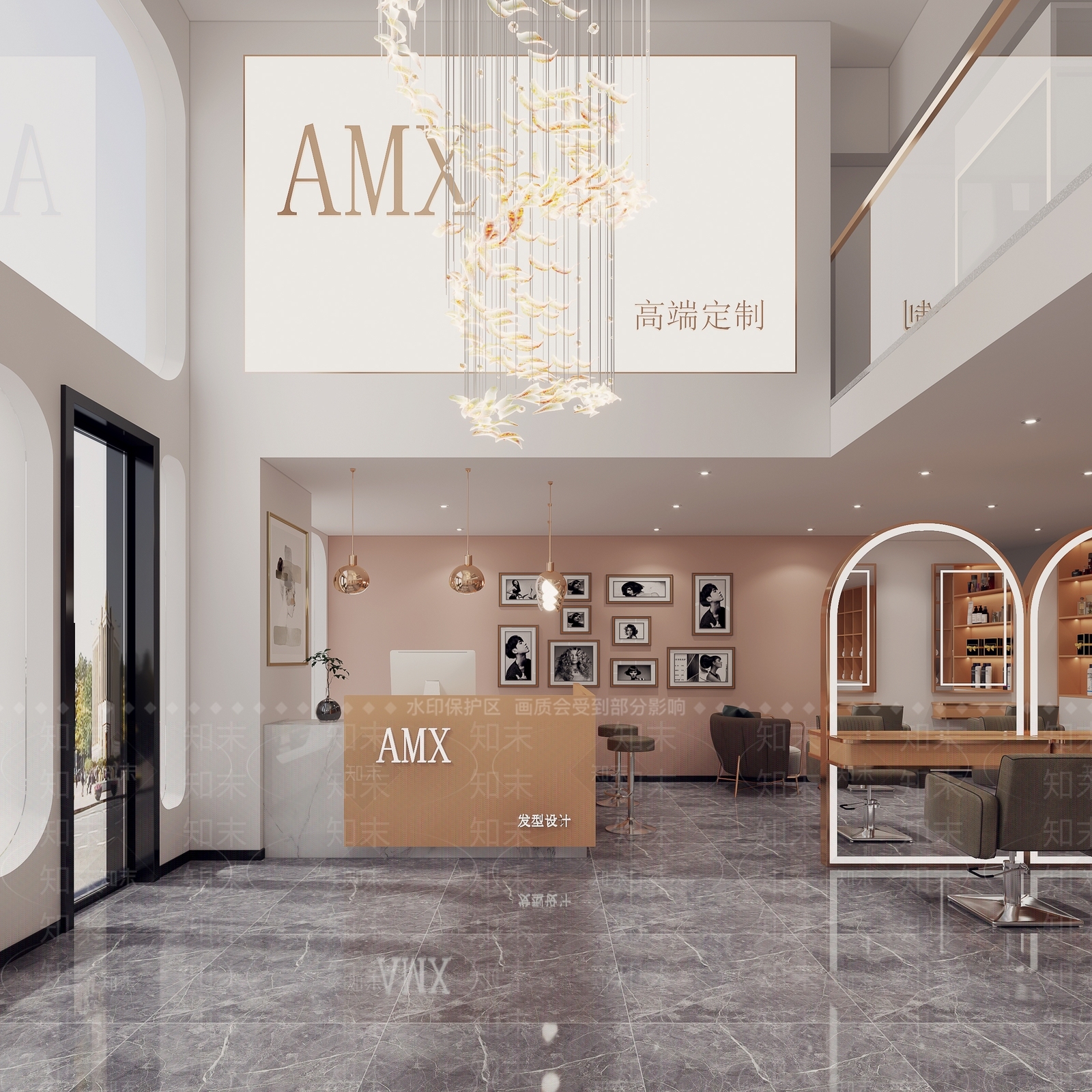 现代理发店3D模型下载【ID:1120800607】