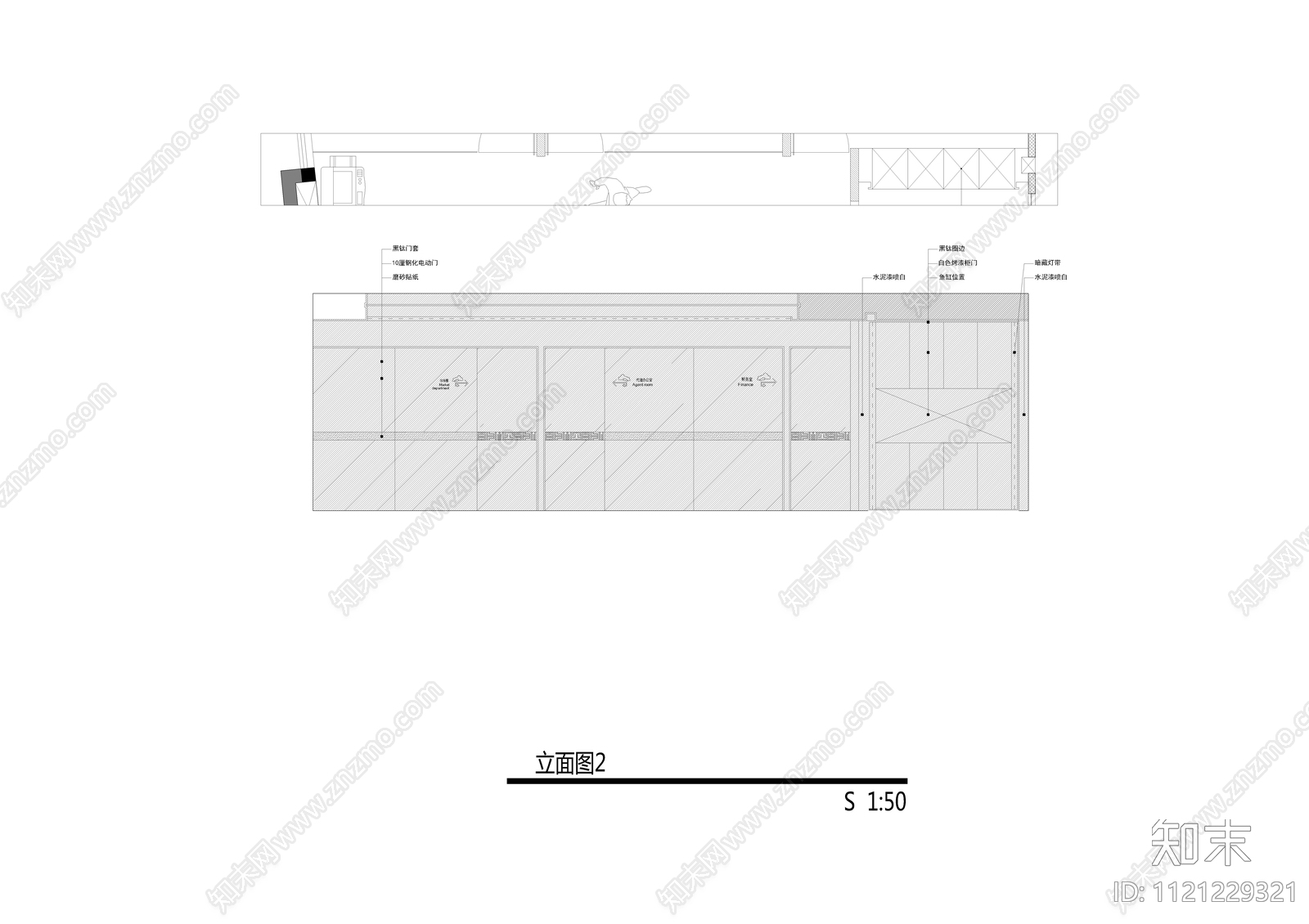 巨融建设办公室设计施工图cad施工图下载【ID:1121229321】