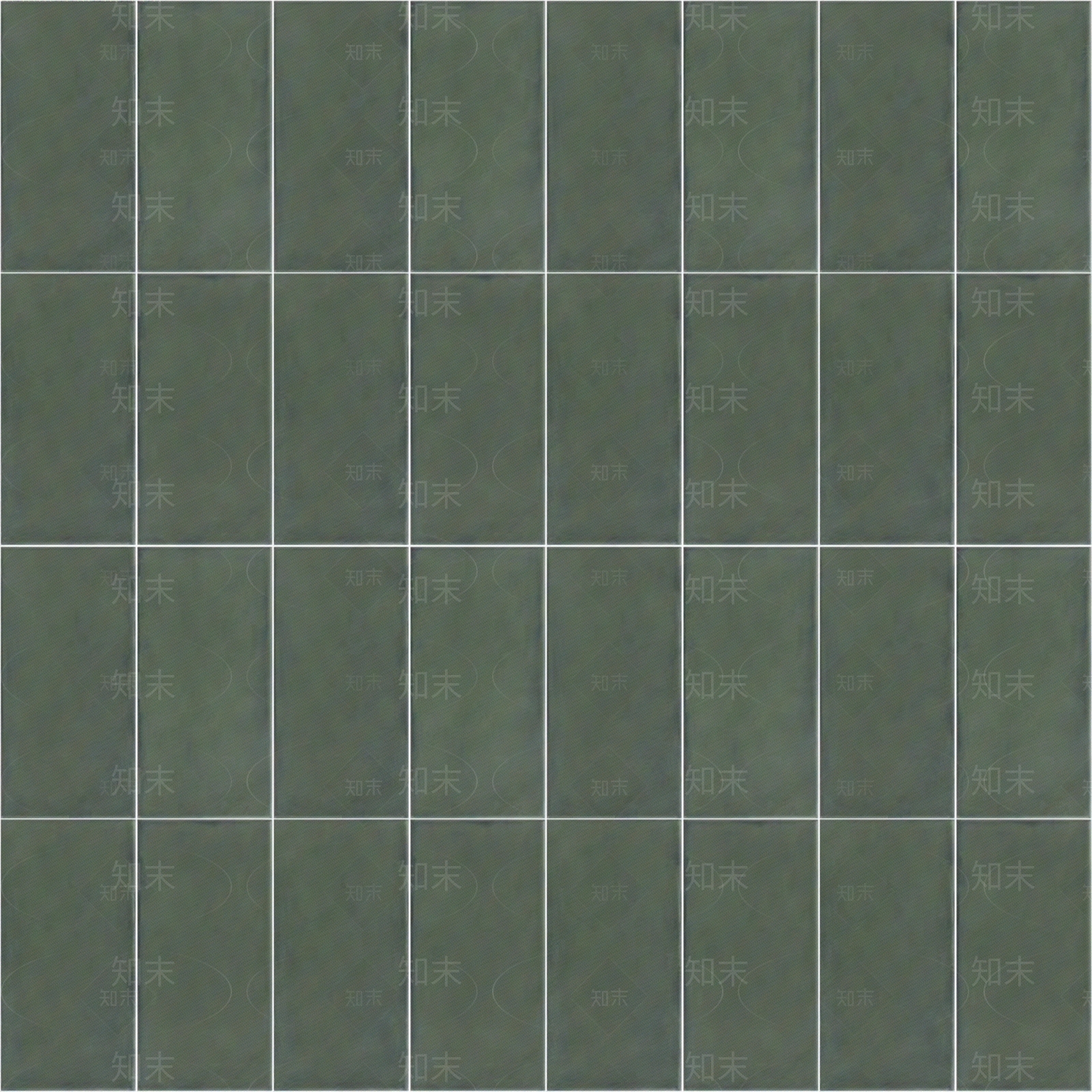 做旧绿色条形砖贴图下载【ID:1120852151】