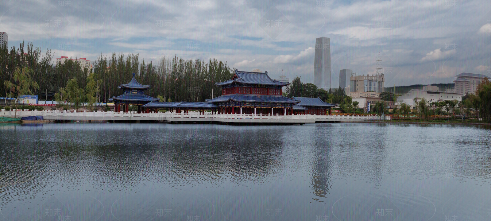 超高清公园湖面外景贴图下载【ID:1120916073】_【知末网贴图库】