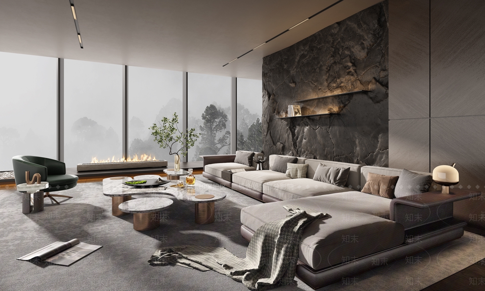 简约吊灯模型3D模型下载【ID:1206183704】
