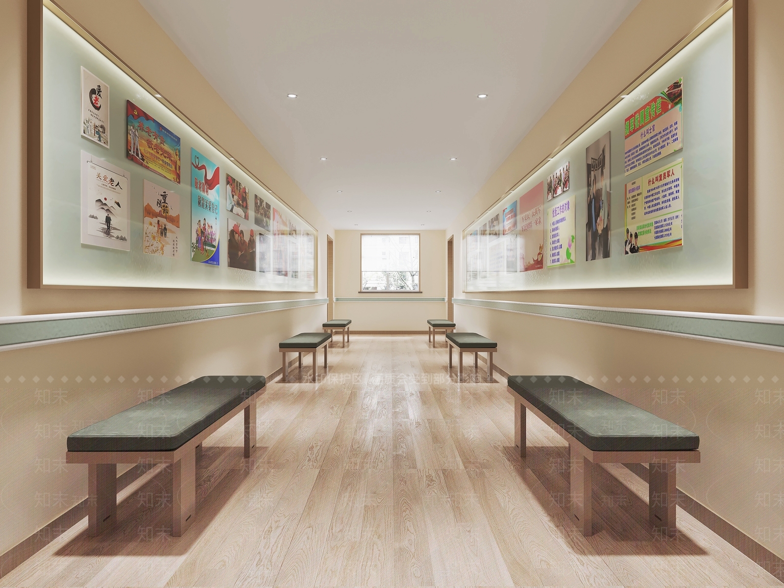 新中式养老院3D模型下载【ID:1120962906】