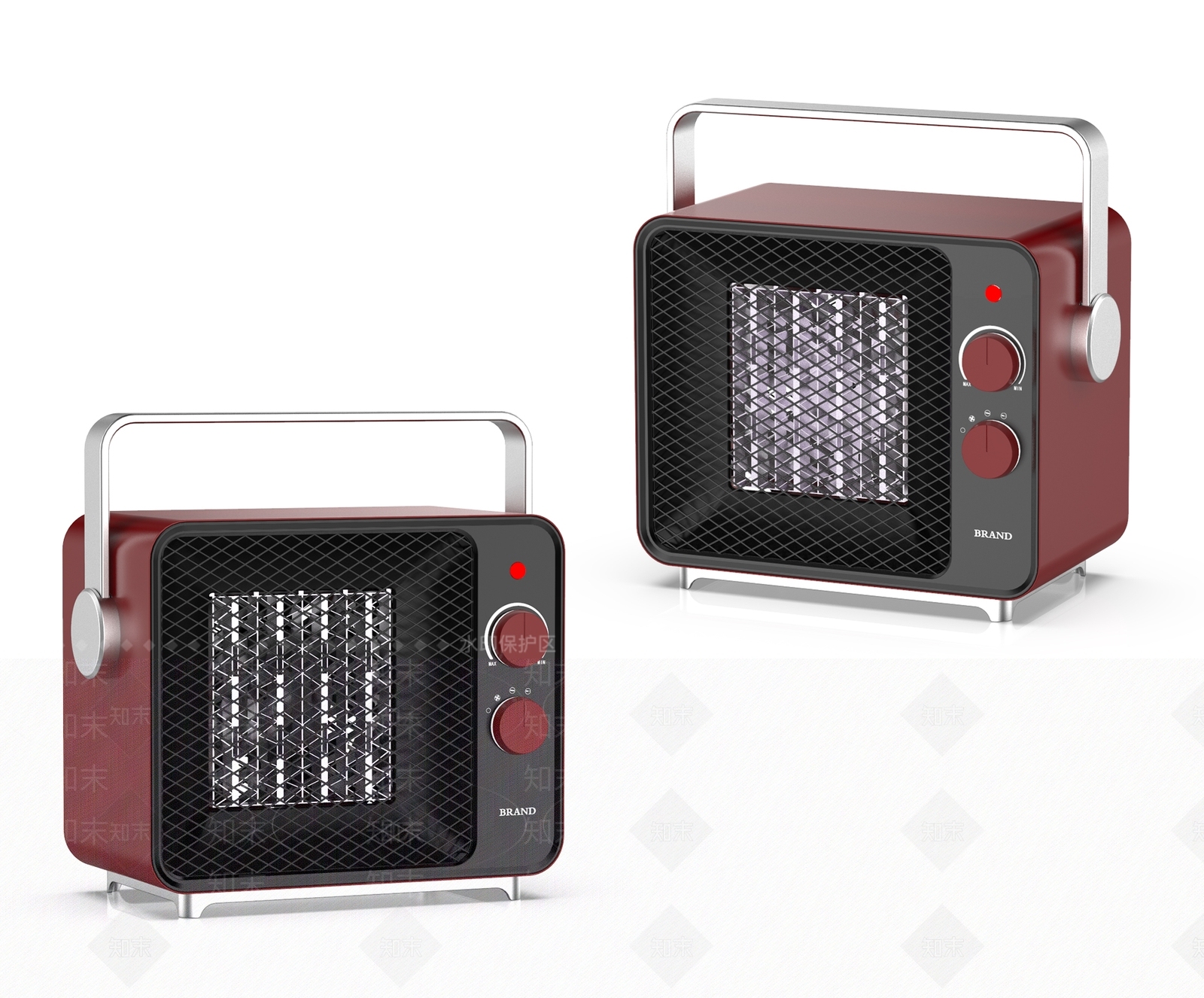 日韩暖风机3D模型下载【ID:1121024638】