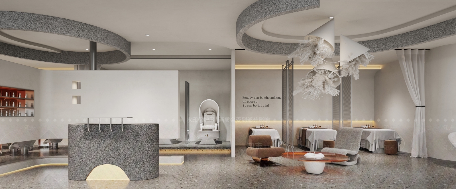 侘寂美甲店3D模型下载【ID:1121063408】