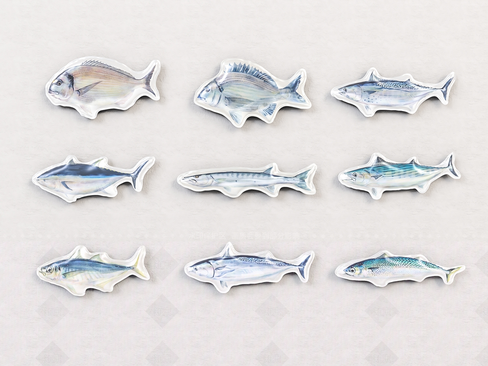 现代装饰气球3D模型下载【ID:1121115168】