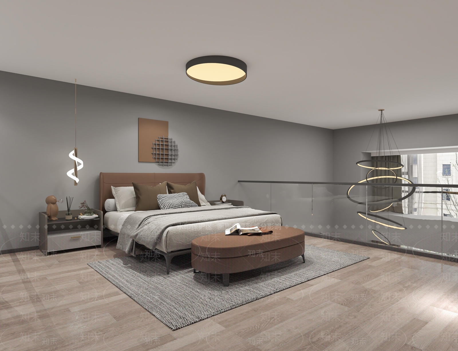 现代公寓3D模型下载【ID:1121150522】