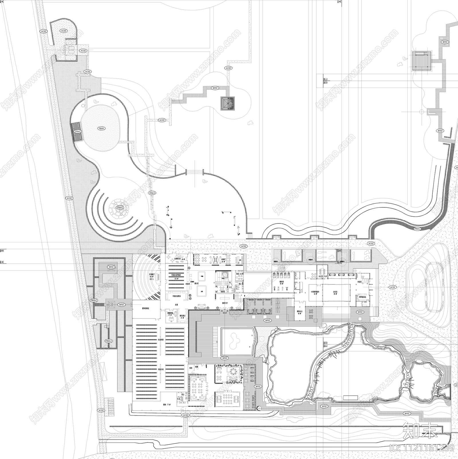 多利农庄田园景观全套施工图cad施工图下载【ID:1121161239】