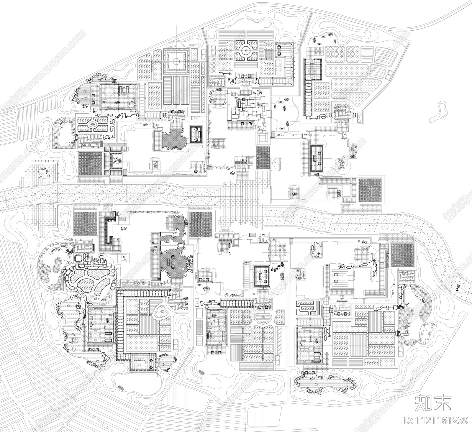 多利农庄田园景观全套施工图施工图下载【ID:1121161239】