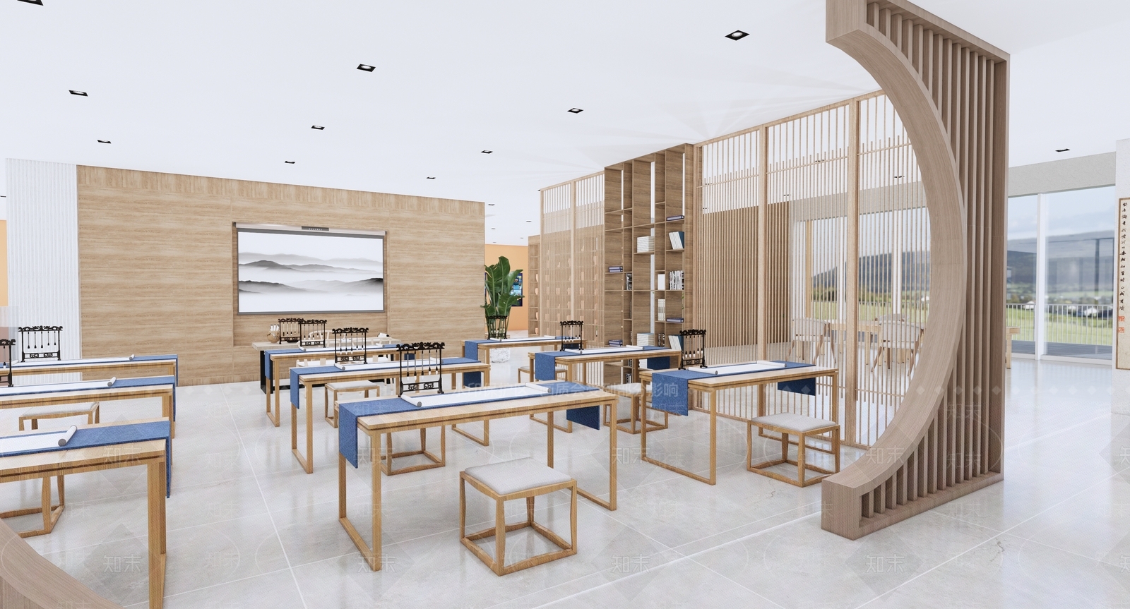 现代手工坊SU模型下载【ID:1121170233】