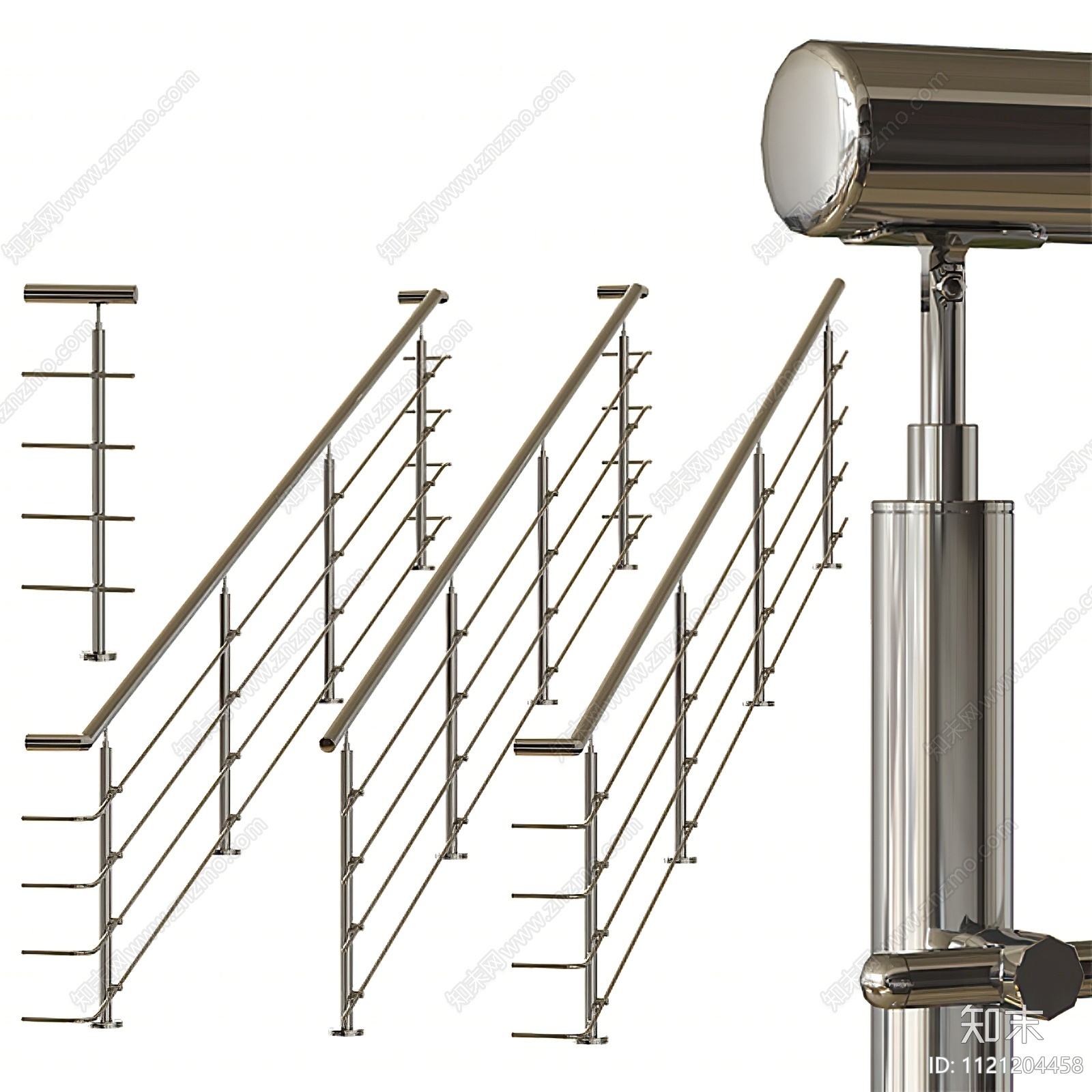 现代扶手SU模型下载【ID:1121204458】