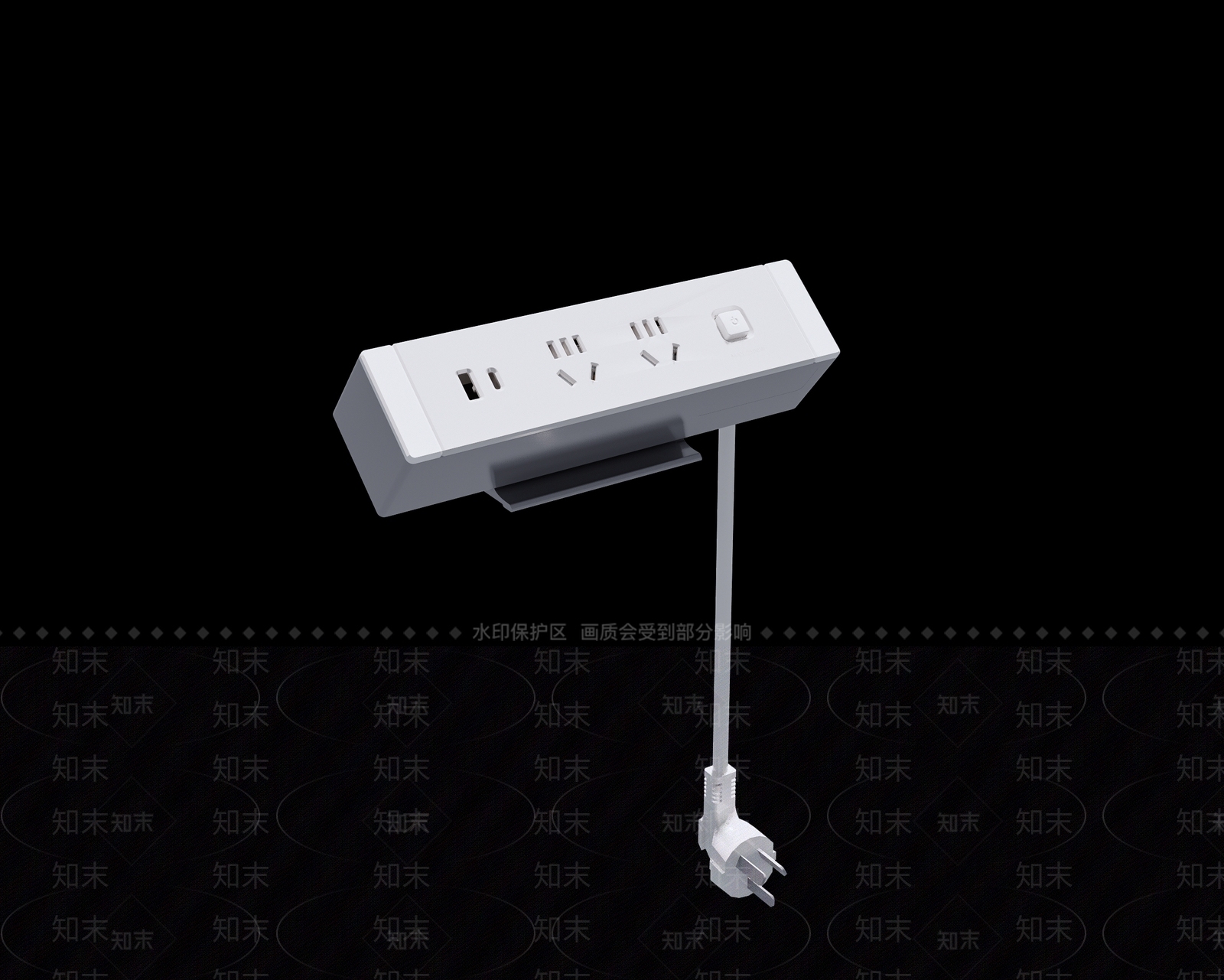 现代插座SU模型下载【ID:1121193760】
