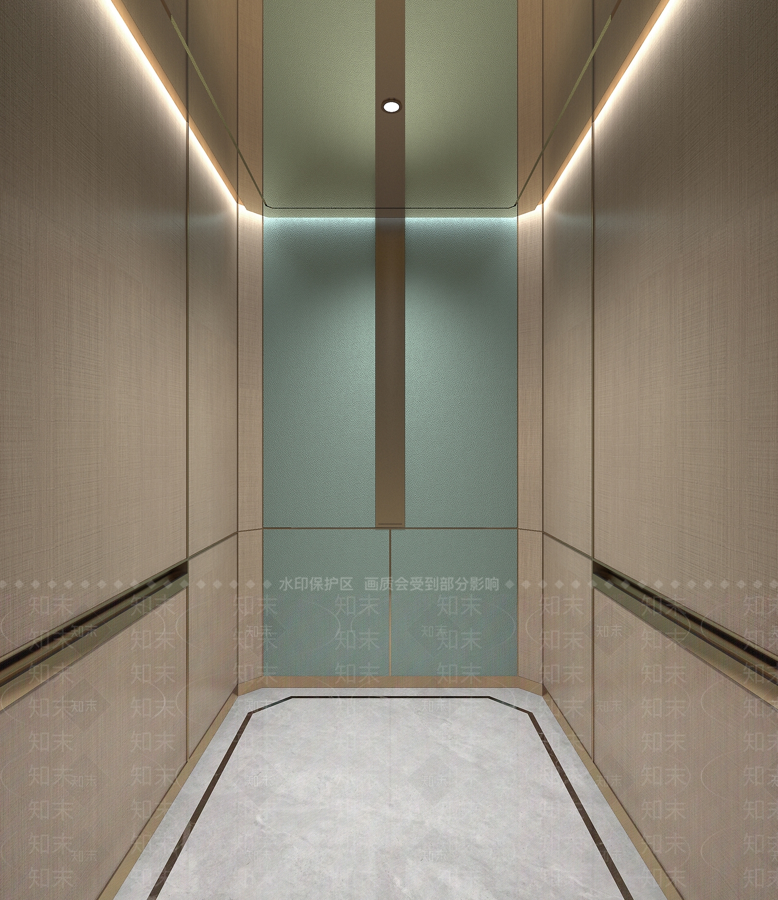 现代电梯3D模型下载【ID:1121197715】