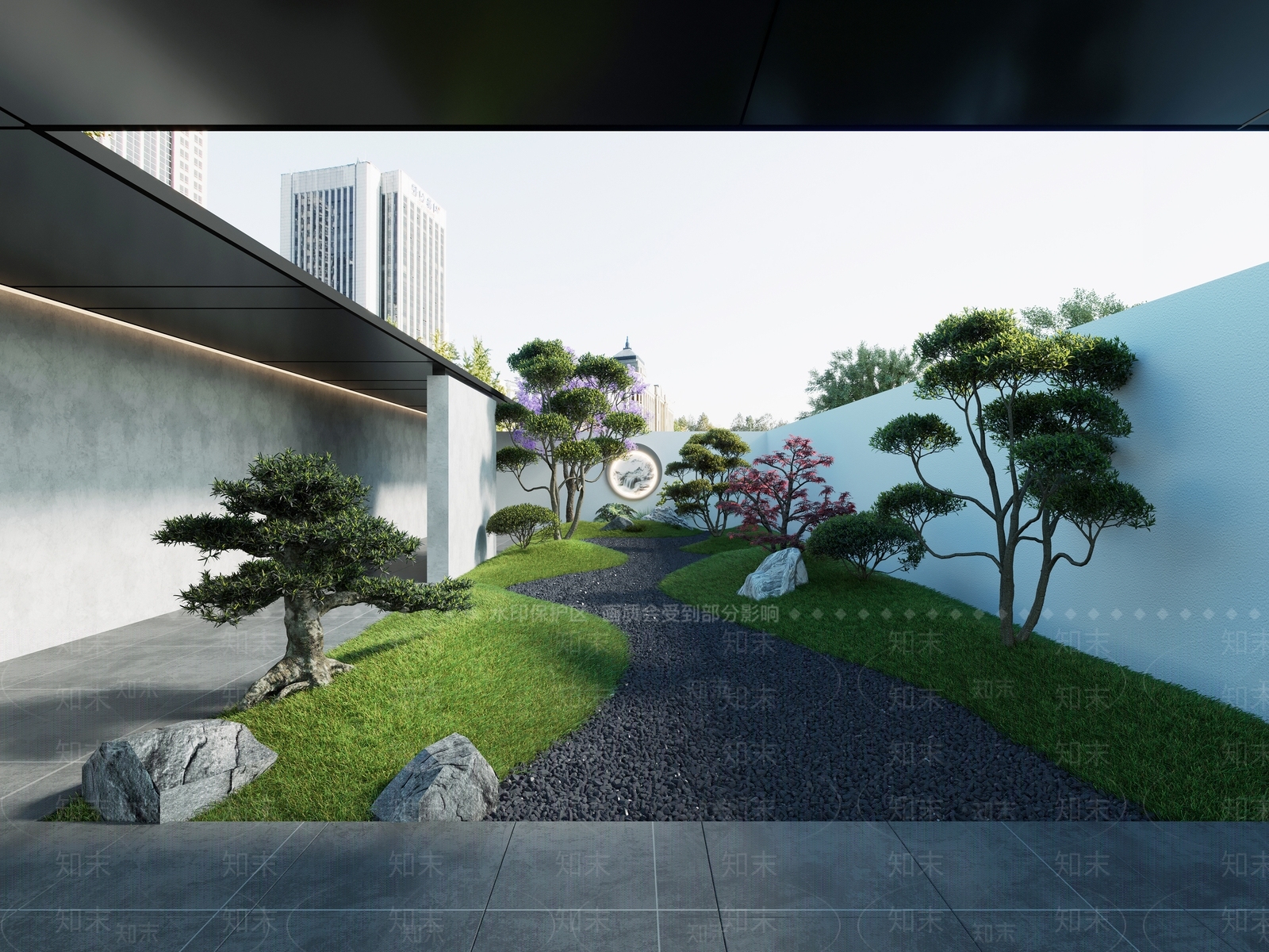 庭院3D模型精品下载_3dmax模型_知末网