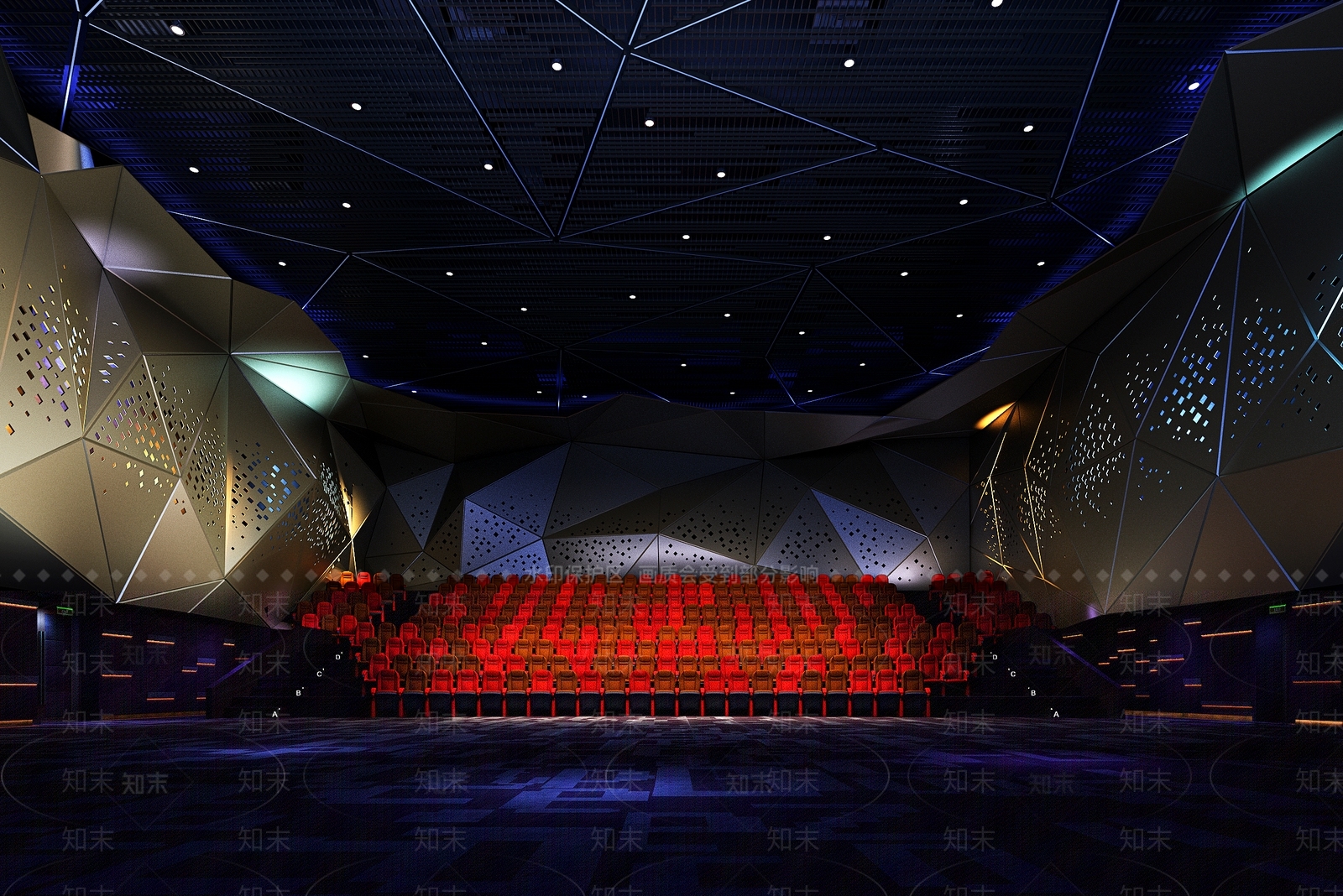 现代电影院3D模型下载【ID:1121241107】