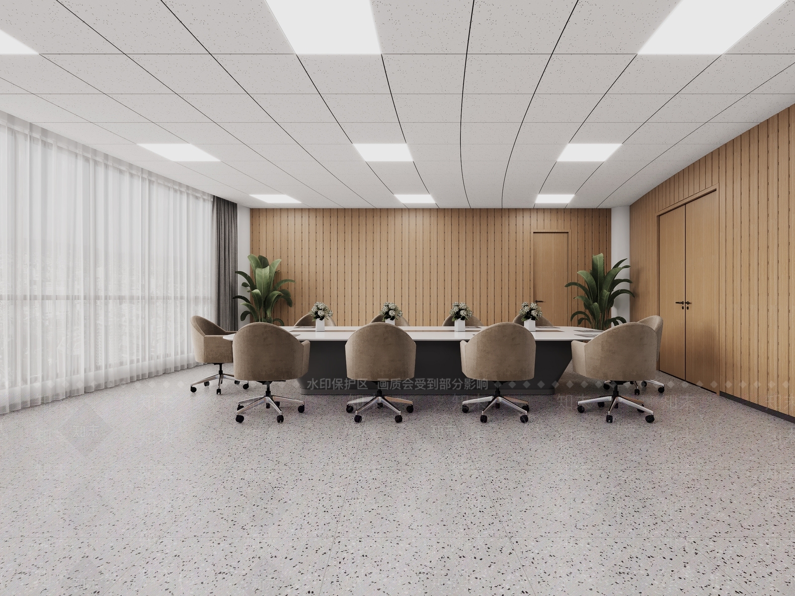 现代指挥中心3D模型下载【ID:1121241774】