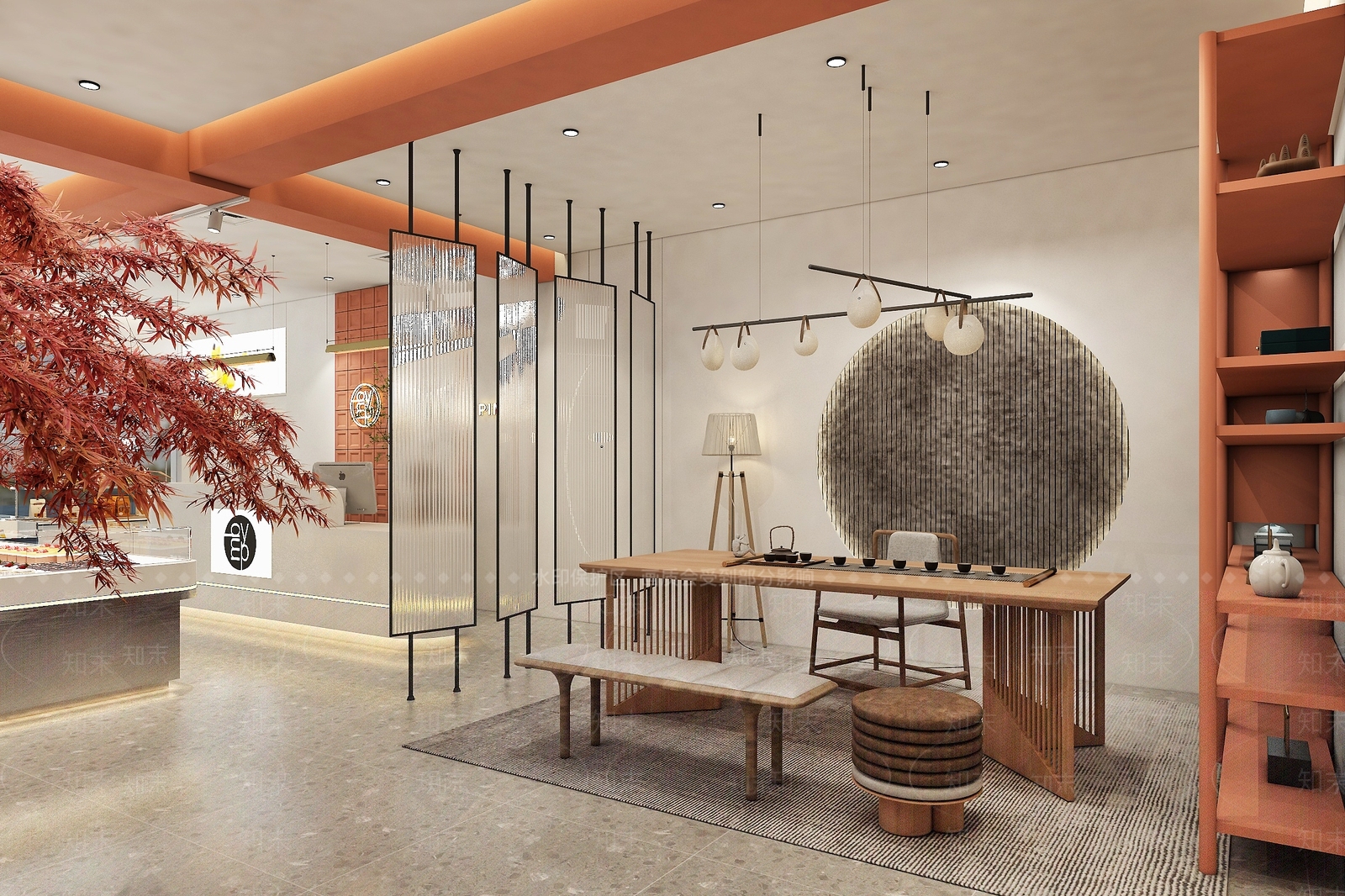 现代甜品面包店3D模型下载【ID:1121247927】