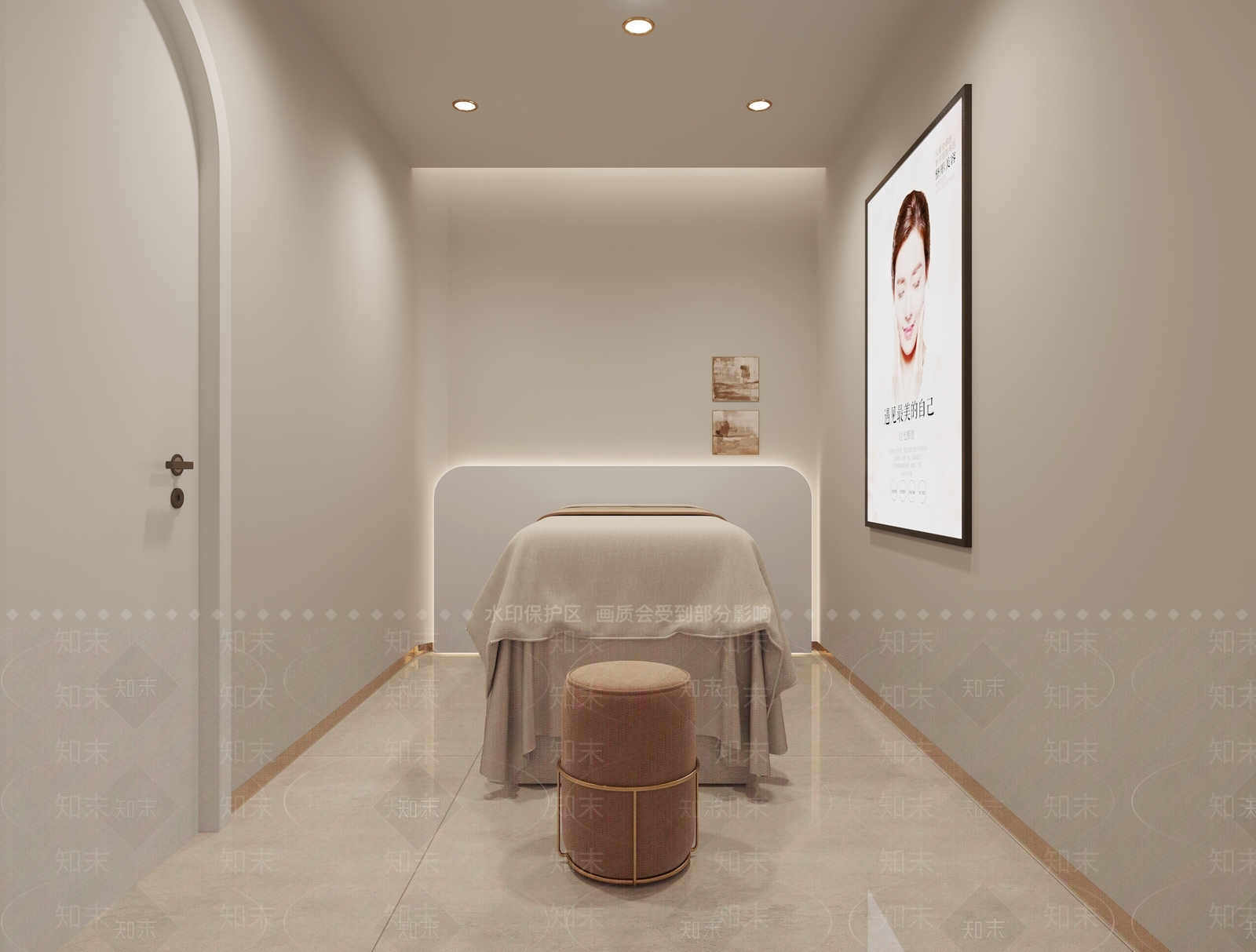 现代美容院3D模型下载【ID:1121253051】