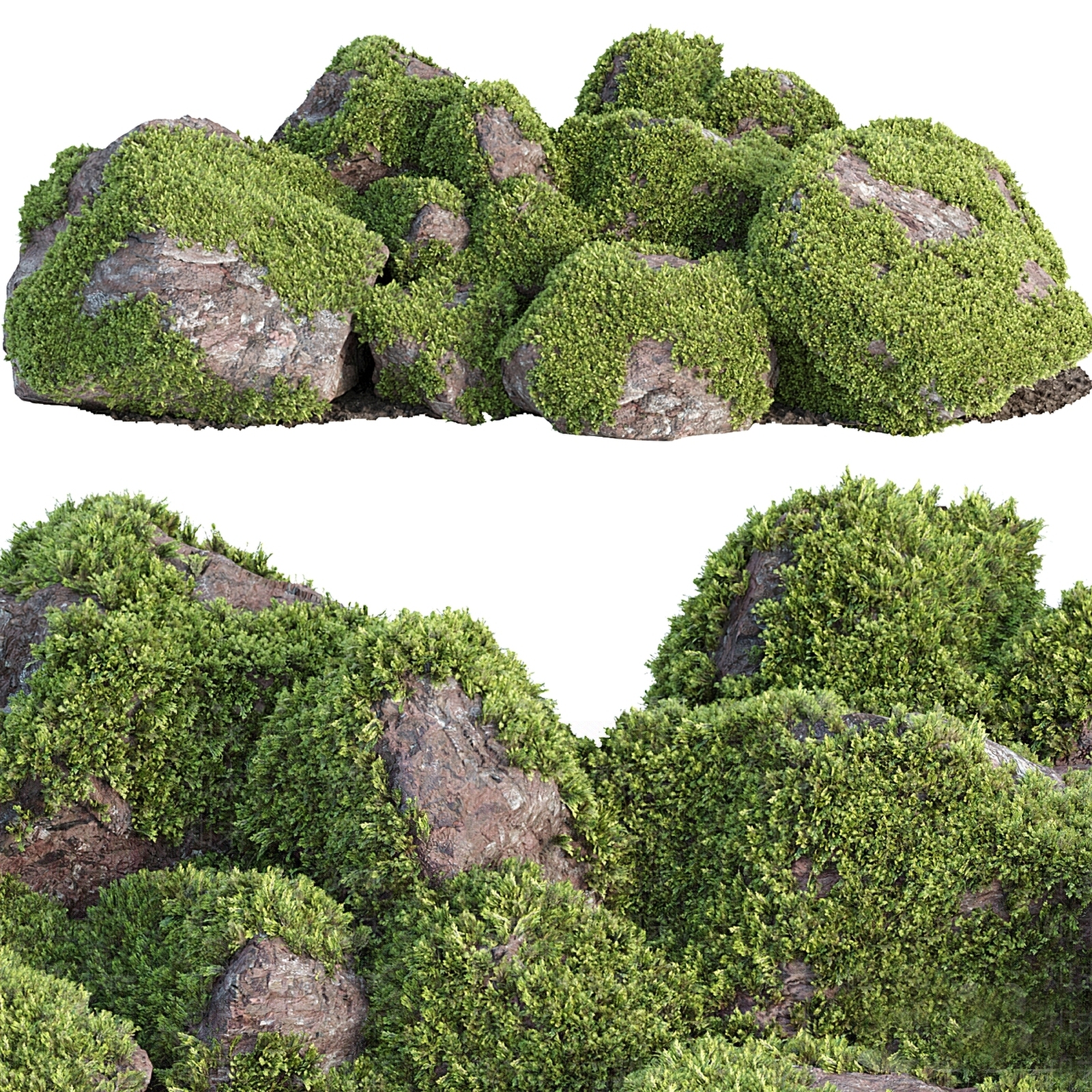 现代石头3D模型下载【ID:1121254342】