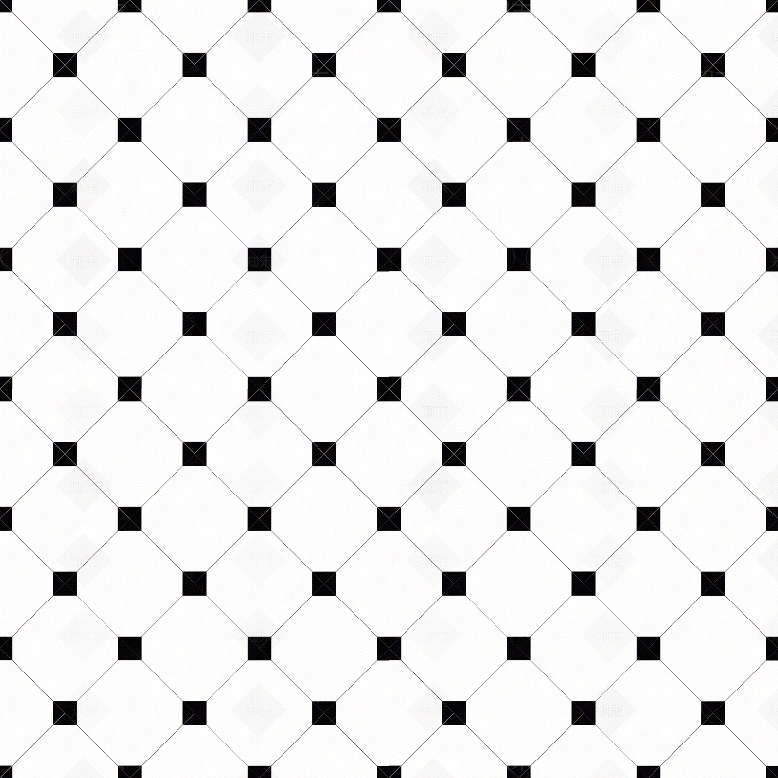 德芙黑白拼贴大理石瓷砖贴图下载【ID:1121257339】