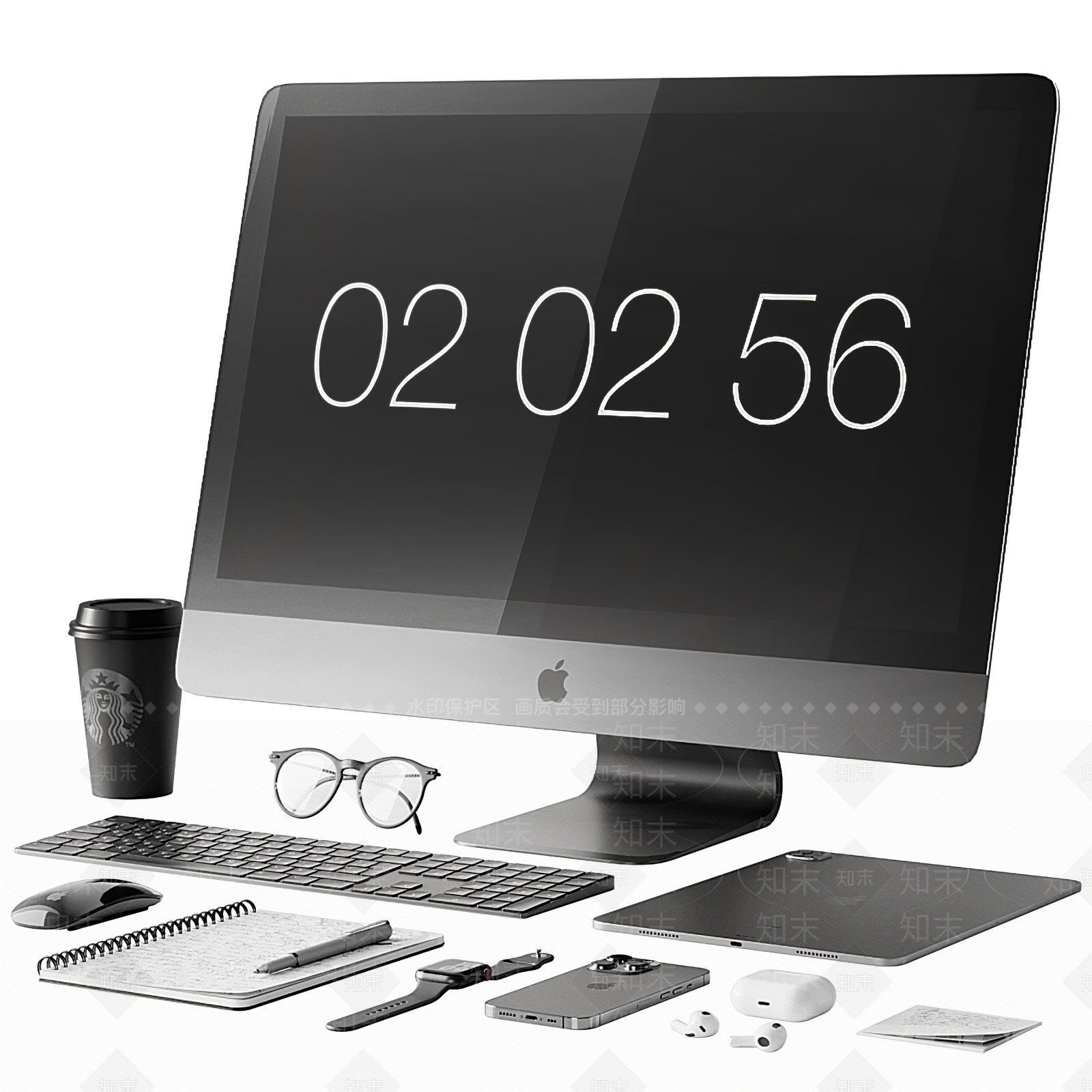 苹果电脑SU模型下载【ID:1121281032】