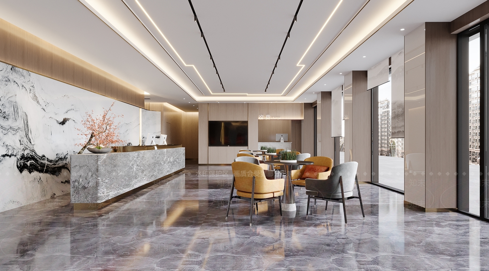 新中式药店3D模型下载【ID:1121290622】