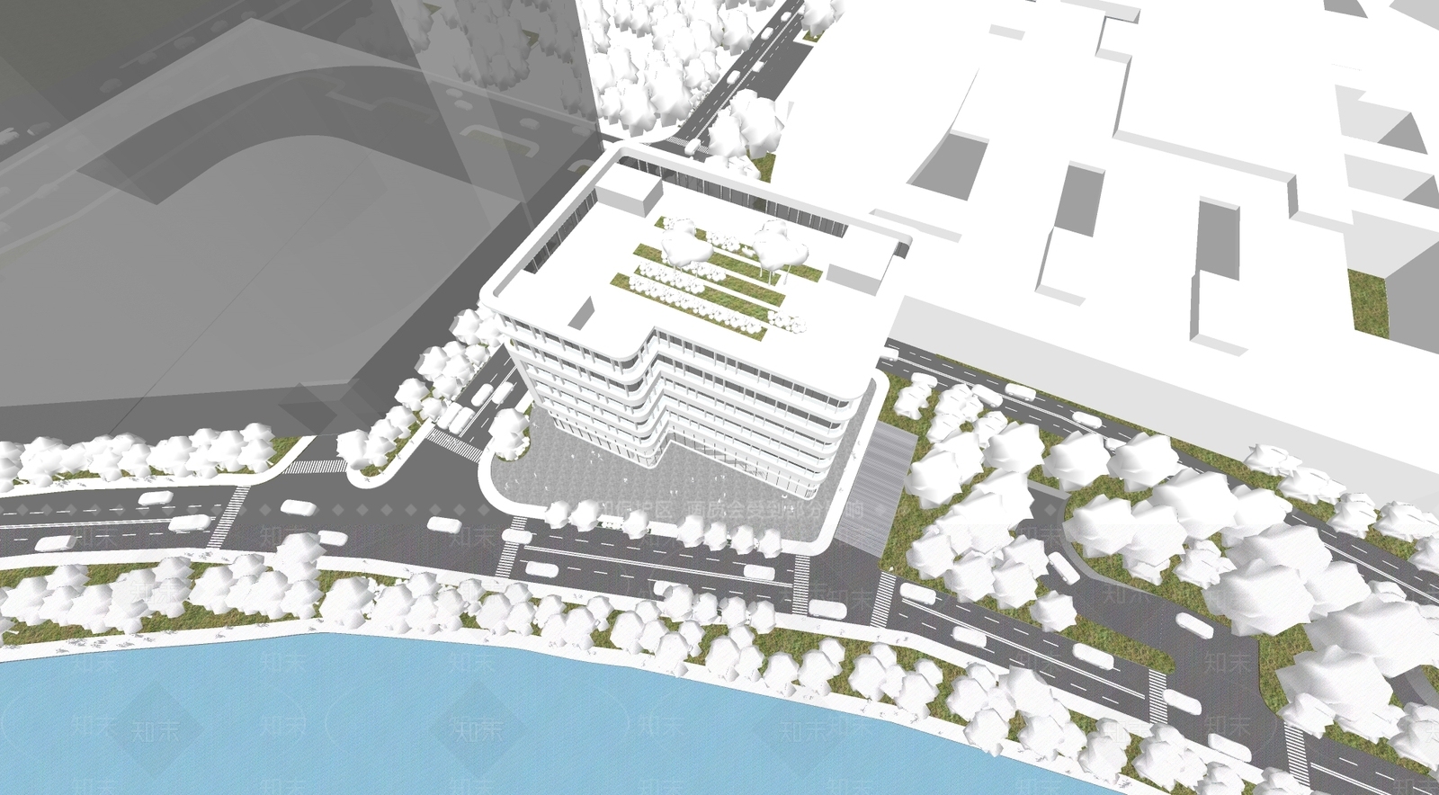 现代医医疗建筑SU模型下载【ID:1121339173】