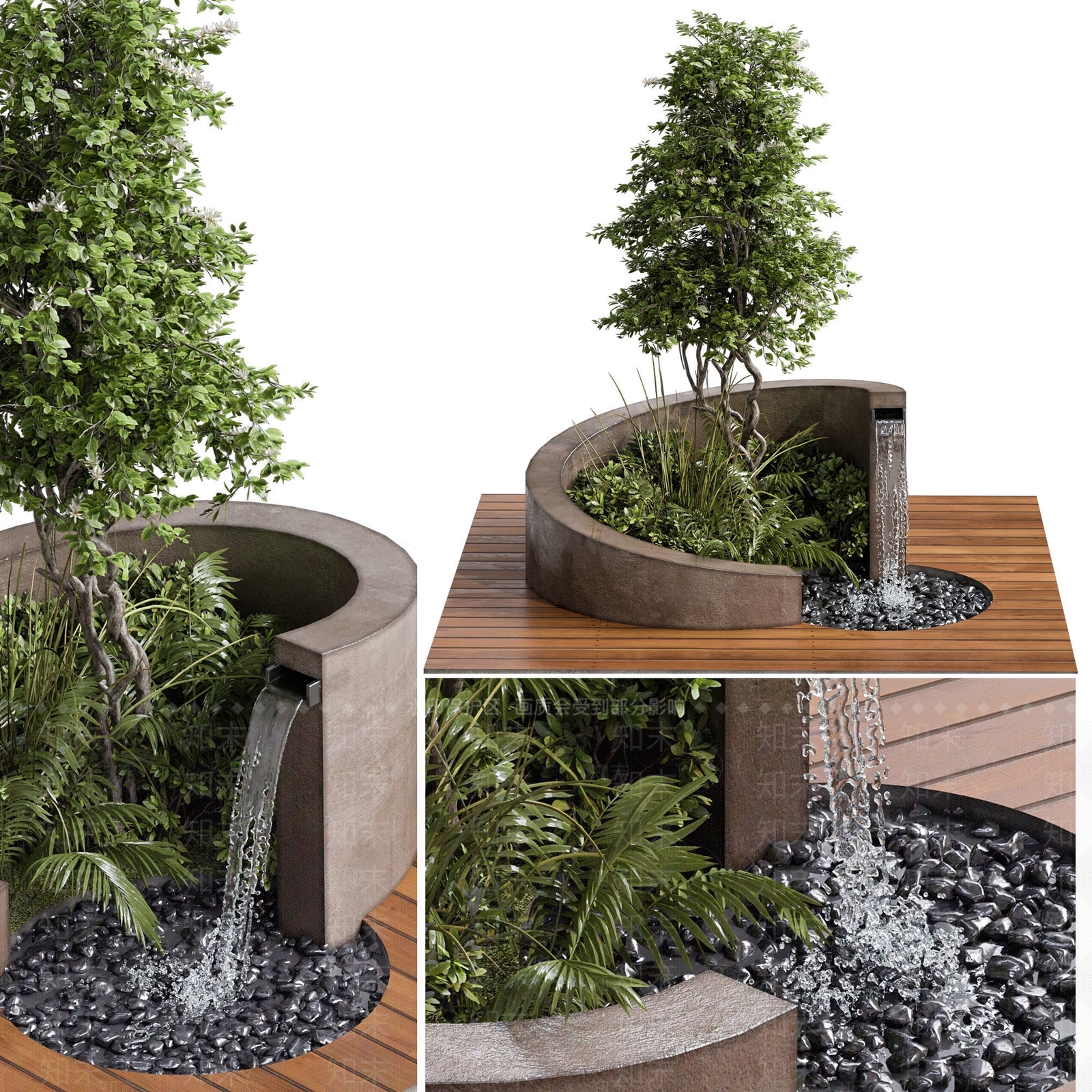 树池3D模型下载【ID:1121400635】