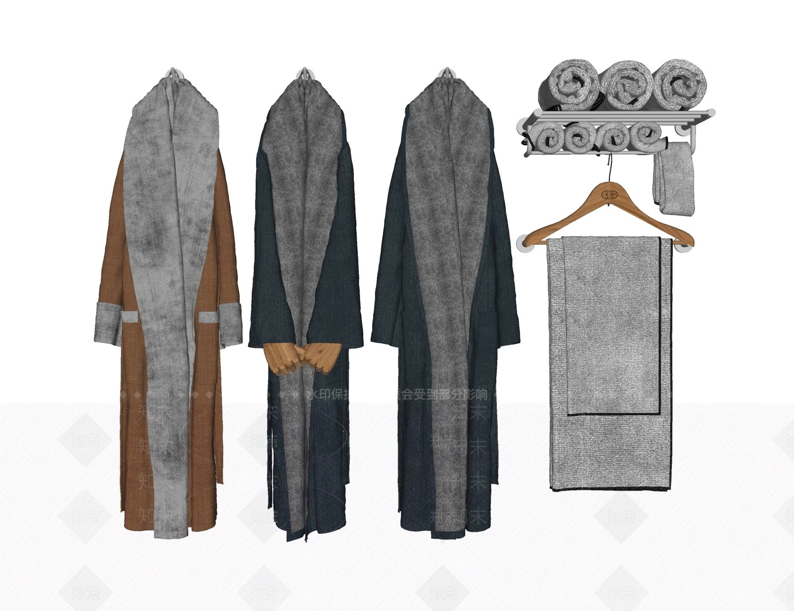 服装SU模型下载【ID:1121418768】