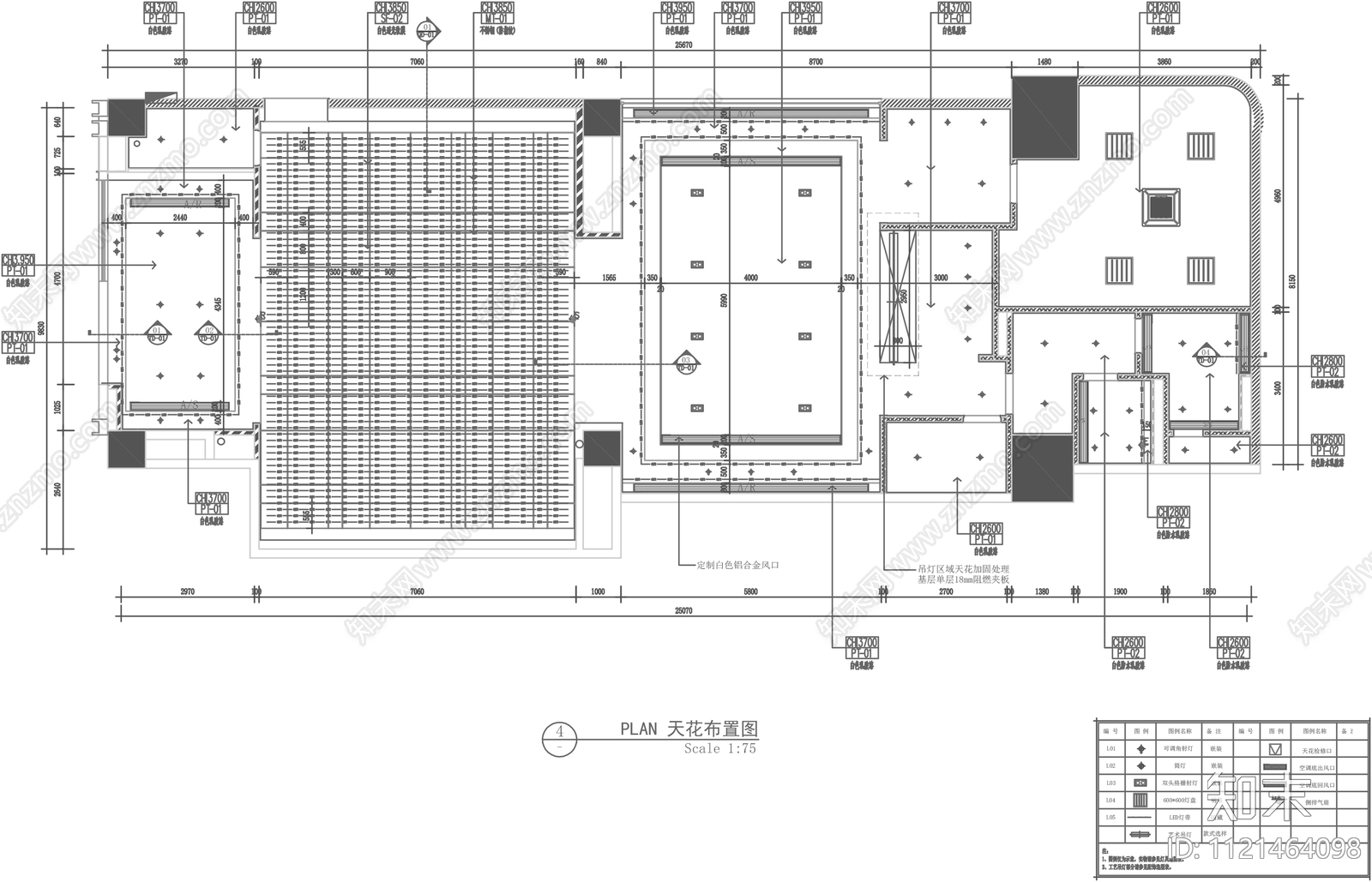 深圳龙湖新中式风格售楼处效果图cad施工图下载【ID:1121464098】