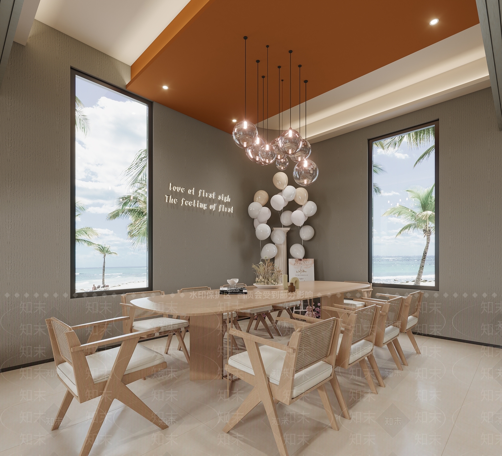 现代奶茶店3D模型下载【ID:1121504347】