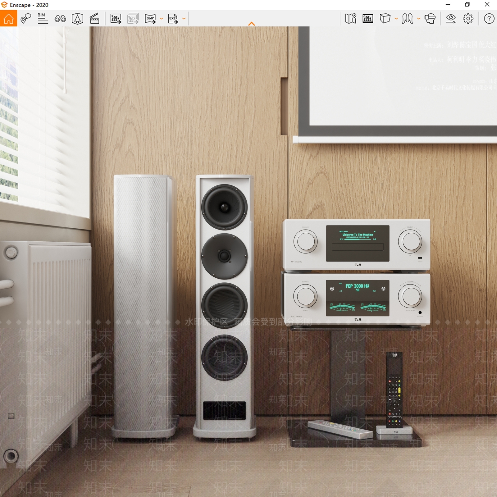 音响SU模型下载【ID:1121522995】