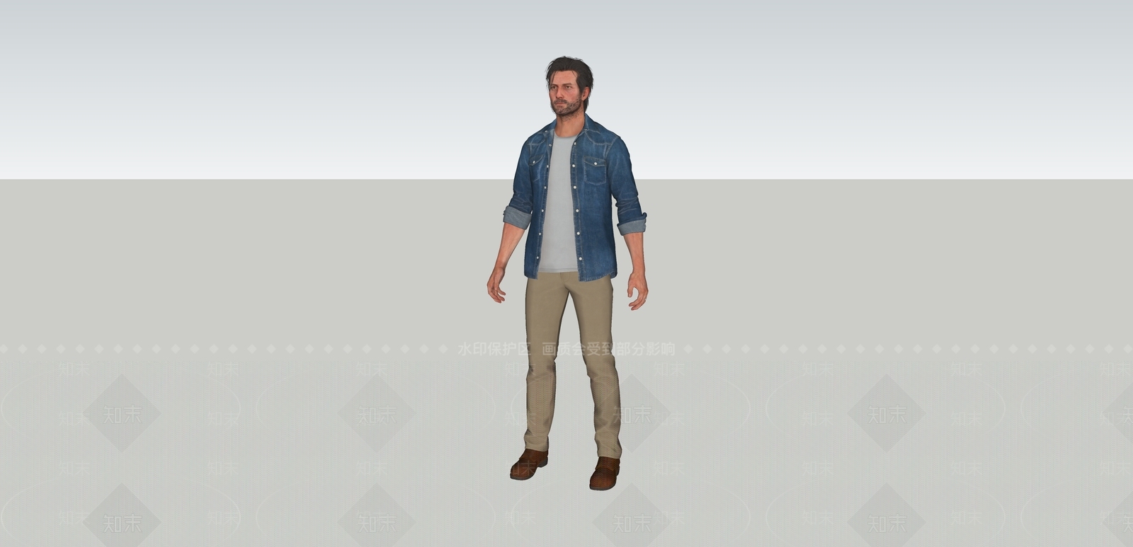男性SU模型下载【ID:1121627598】