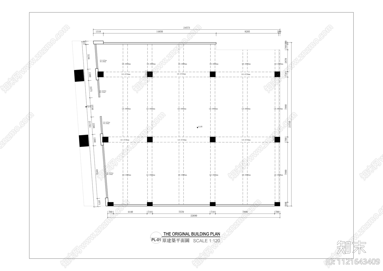 工业风酒吧清吧室内设计施工图cad施工图下载【ID:1121643409】