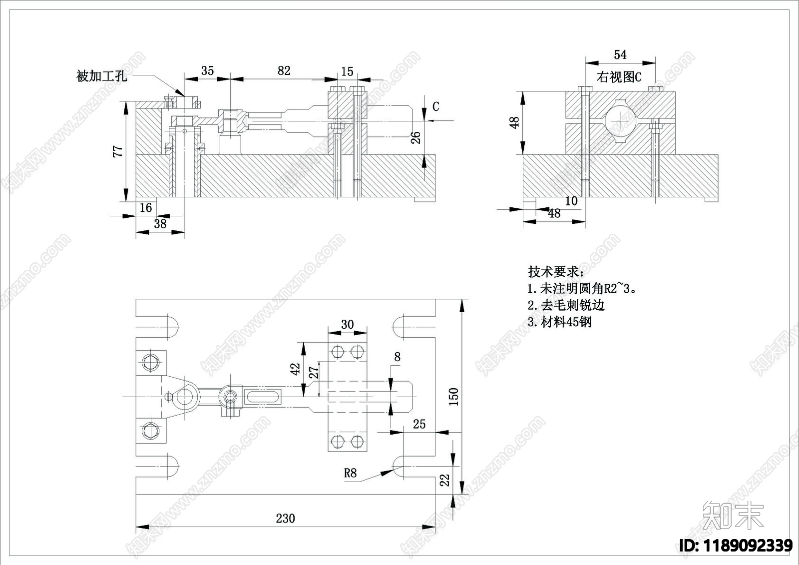 现代其他节点详图施工图下载【ID:1189092339】