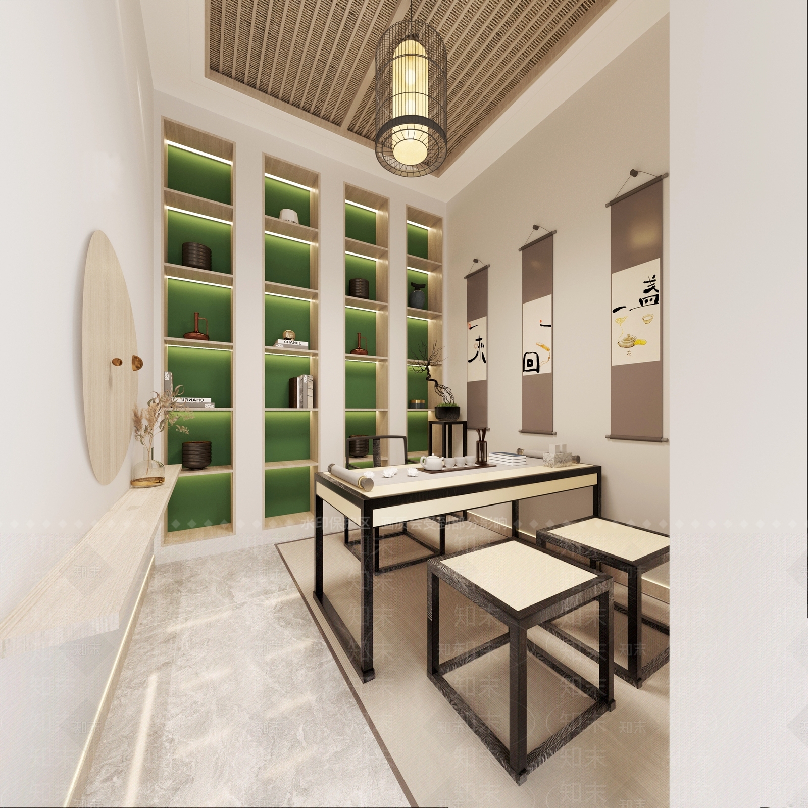 现代美容院3D模型下载【ID:1121722854】