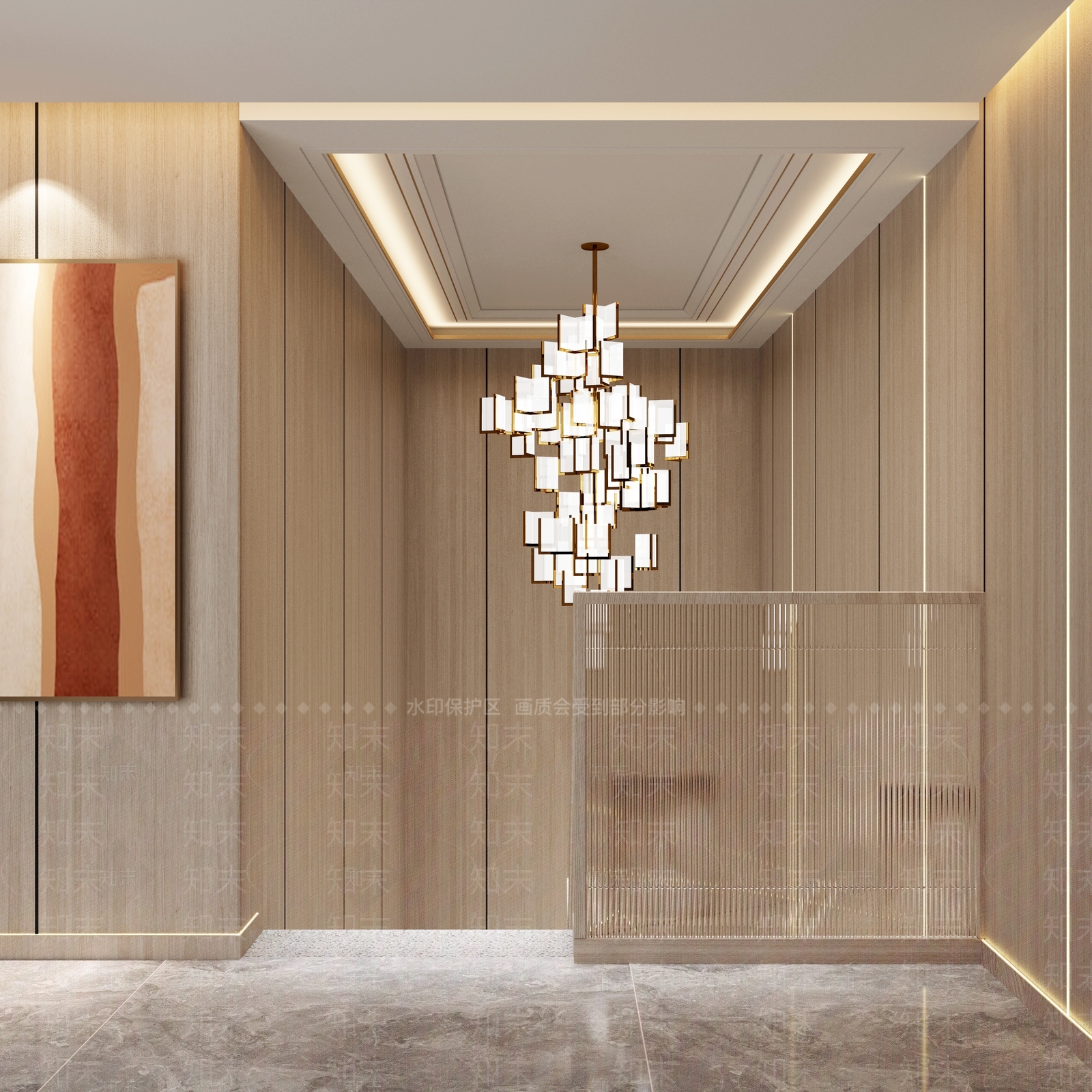 现代美容院3D模型下载【ID:1121722854】