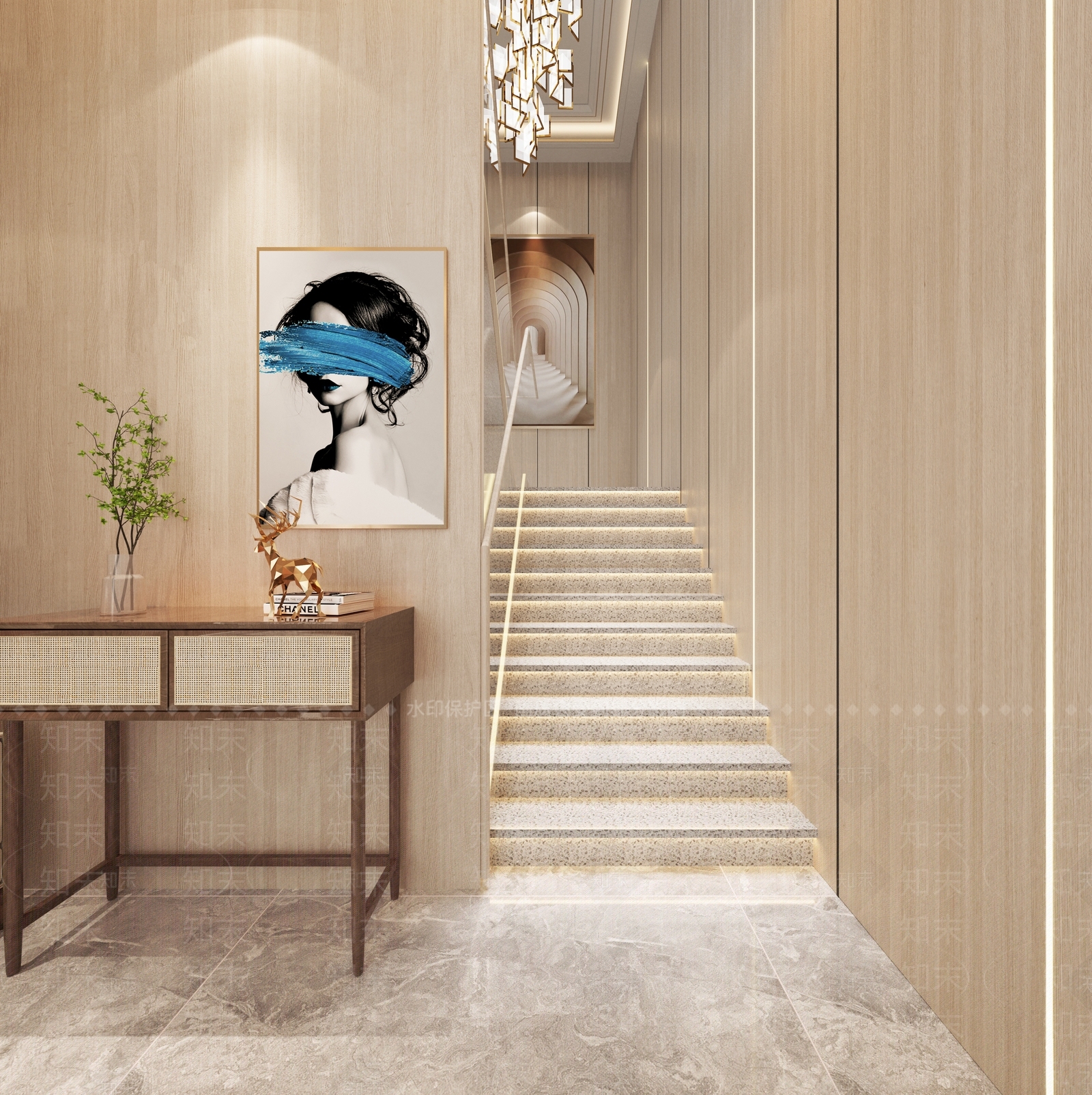现代美容院3D模型下载【ID:1121722854】