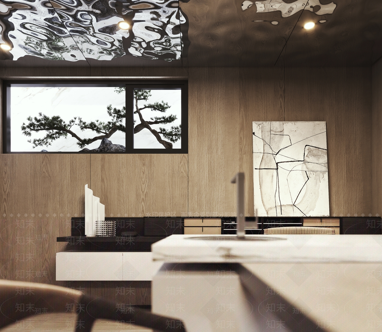 现代地下室影音室3D模型下载【ID:1121726814】