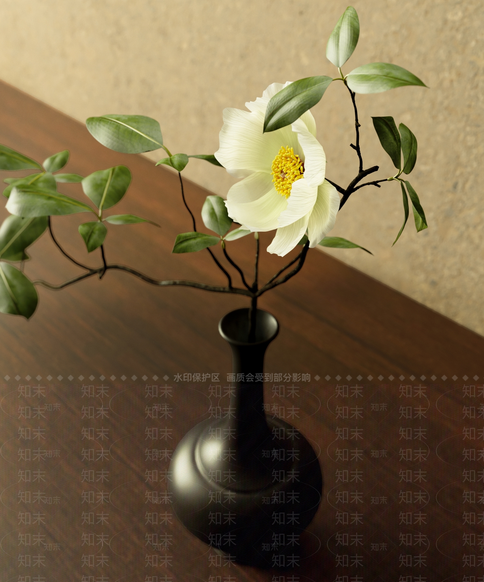 花艺3D模型下载【ID:1121728936】_知末3d模型网