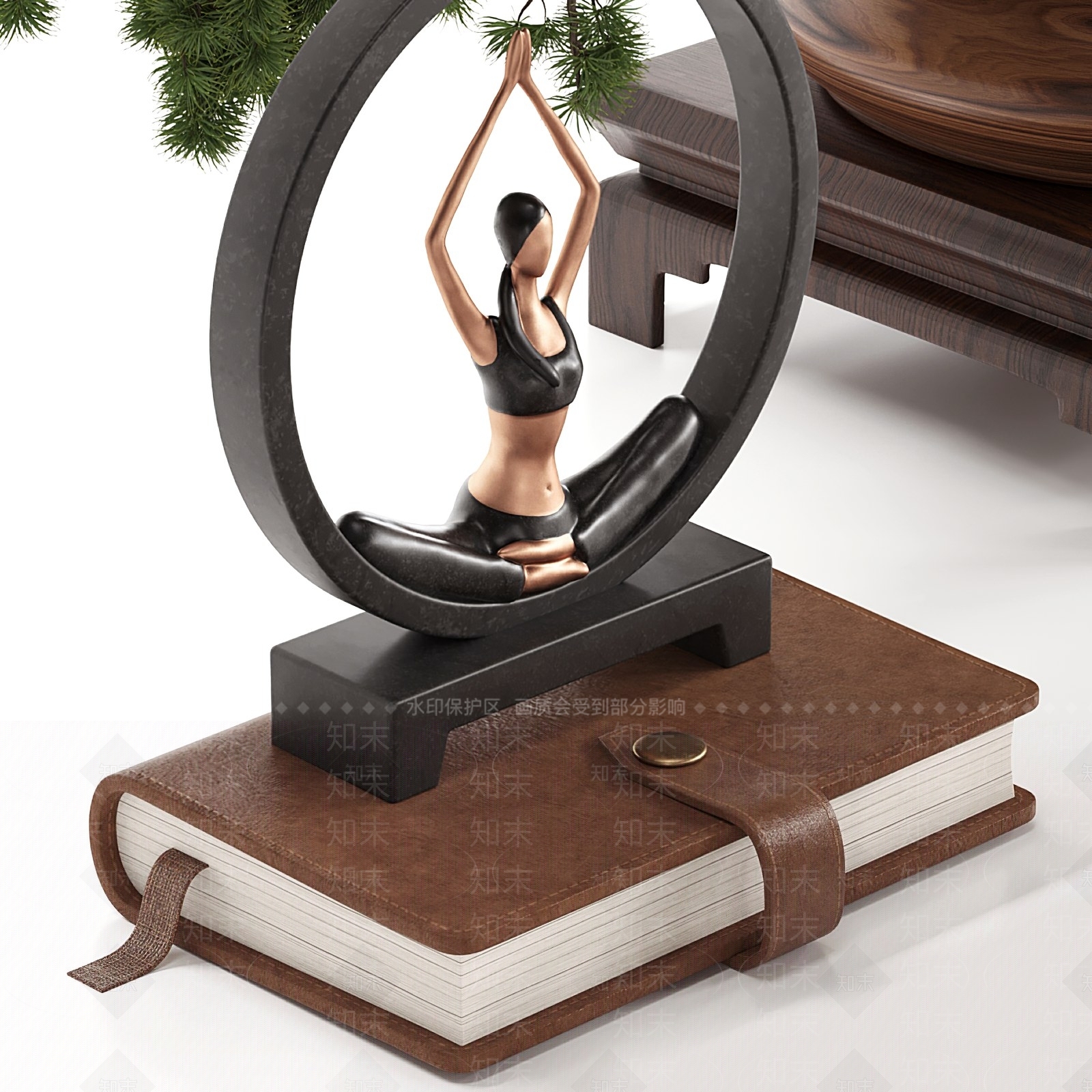 新中式茶具3D模型下载【ID:1121768551】