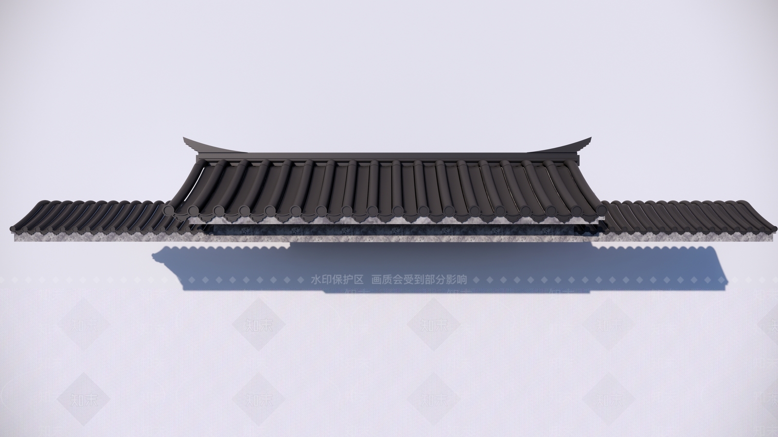 屋檐SU模型精品下载_SketchUp模型_知末网