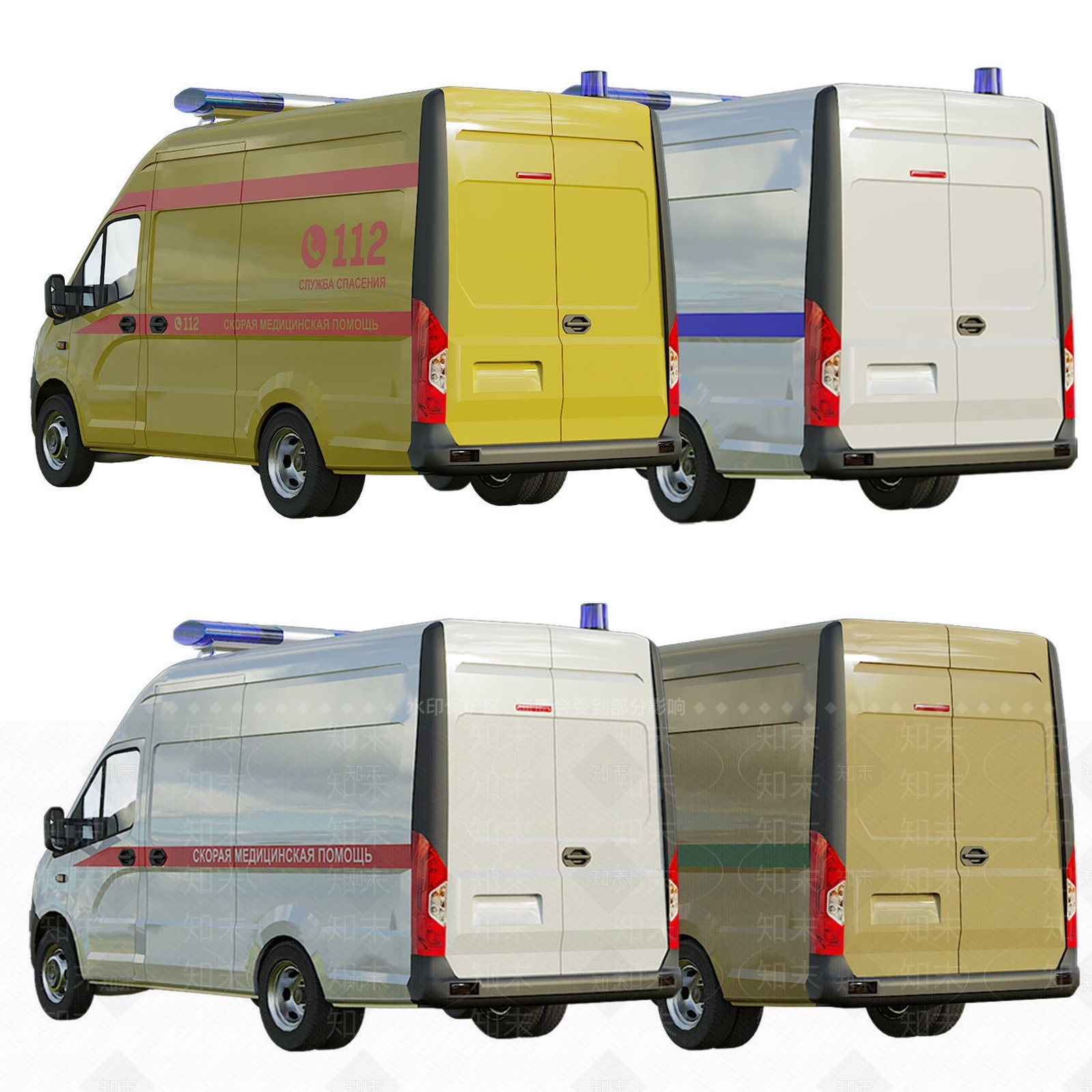 警车3D模型下载【ID:1121816728】