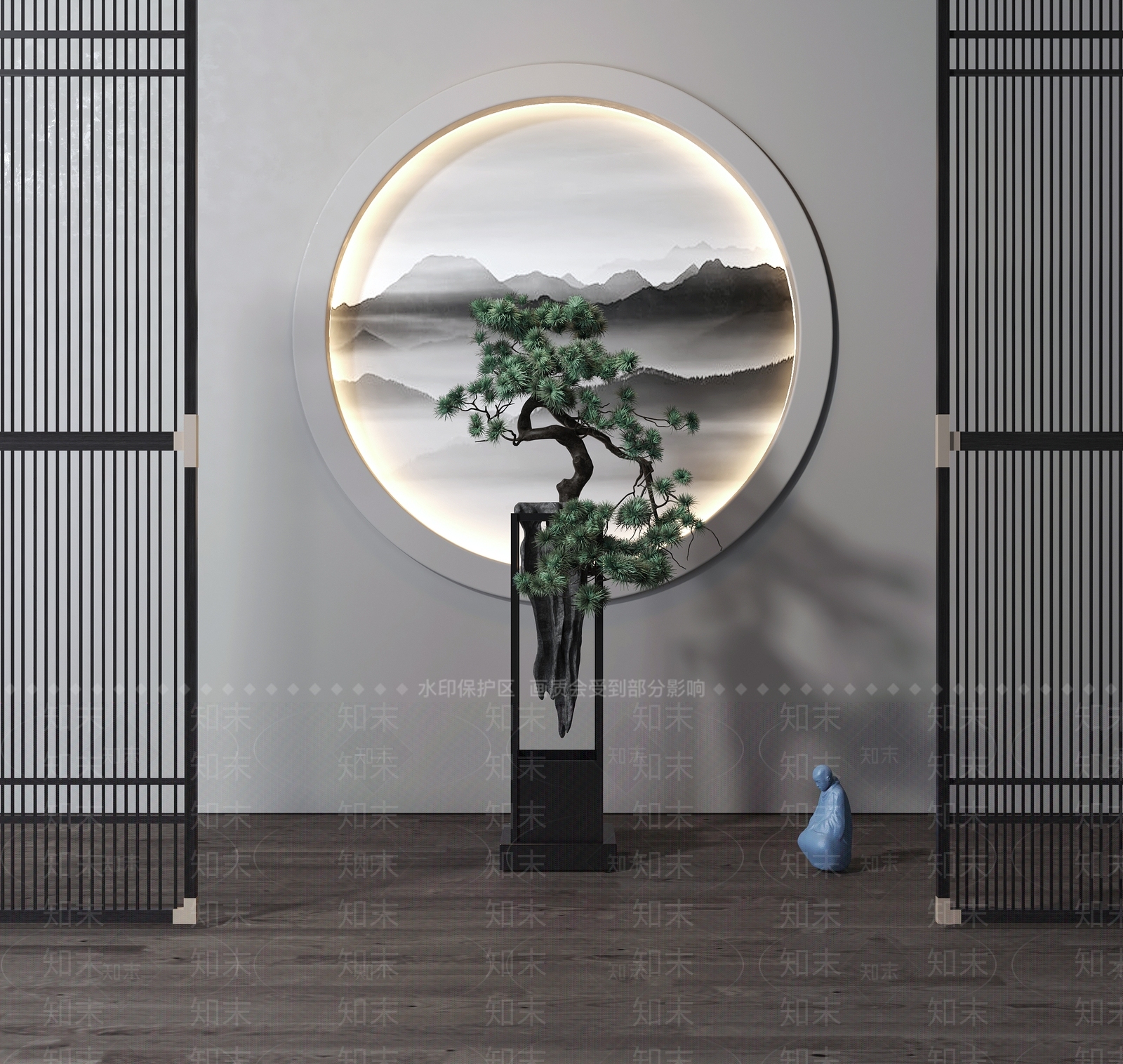 盆景3D模型下载【ID:1121820989】