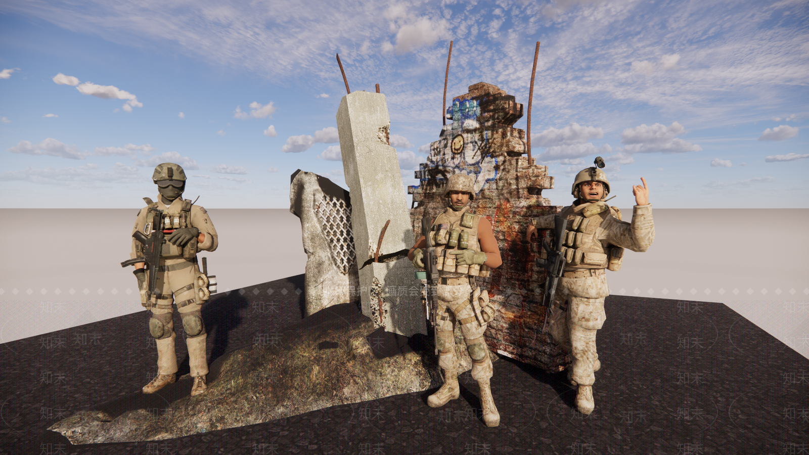 大兵SU模型下载【ID:1121832975】