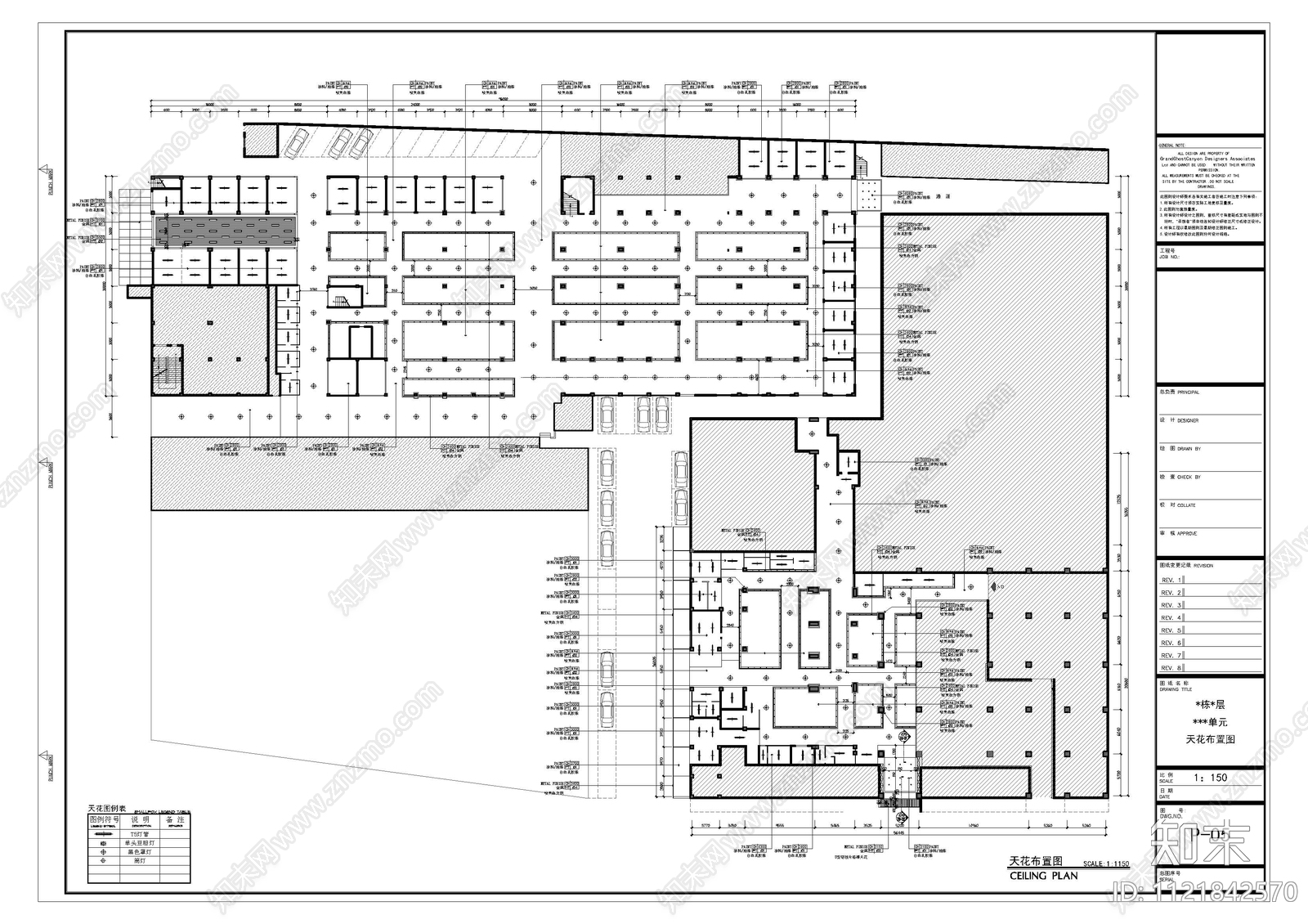 棠东菜市场商业空间施工图cad施工图下载【ID:1121842570】