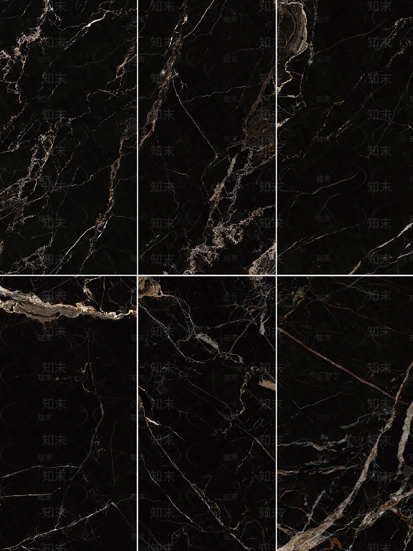黑金花大理石瓷砖贴图下载【ID:1121846545】
