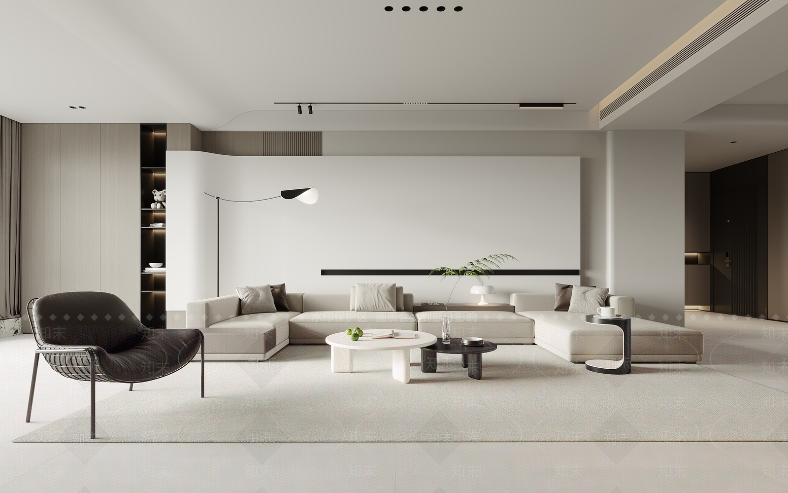 现代玄关3D模型下载【ID:1221710736】