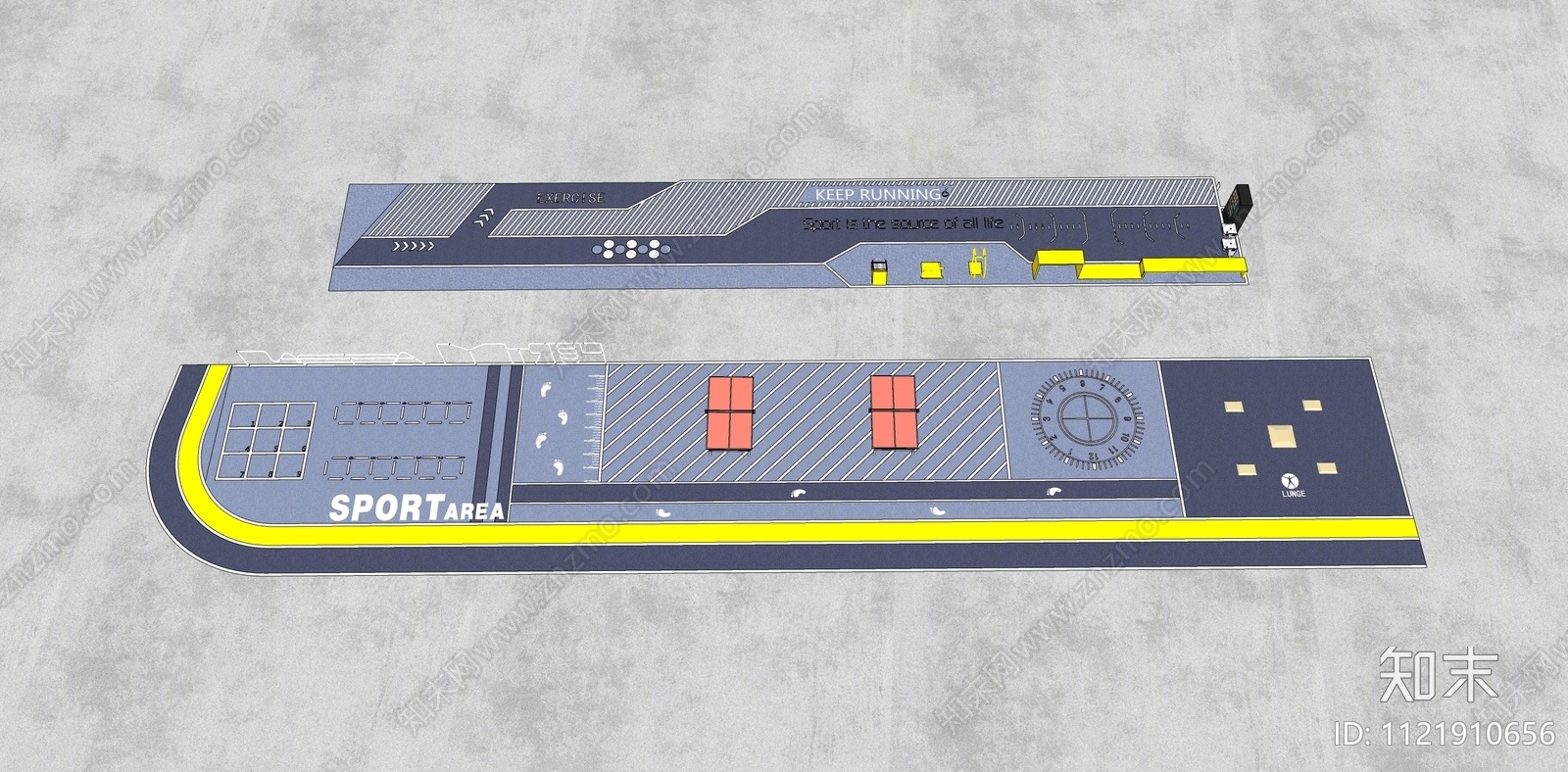 现代登高面SU模型下载【ID:1121910656】