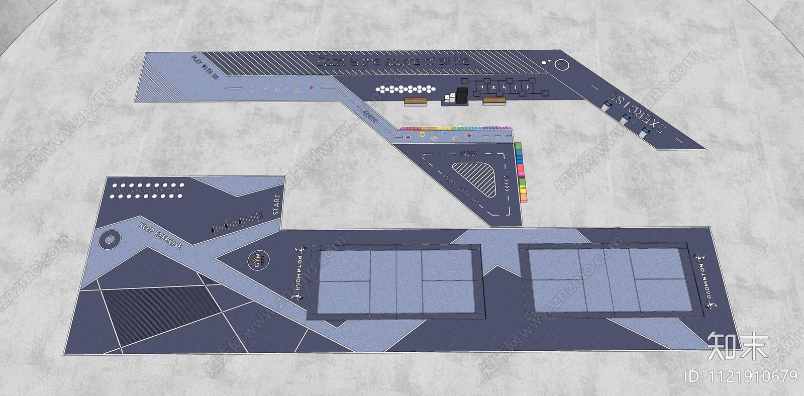 现代登高面SU模型下载【ID:1121910679】