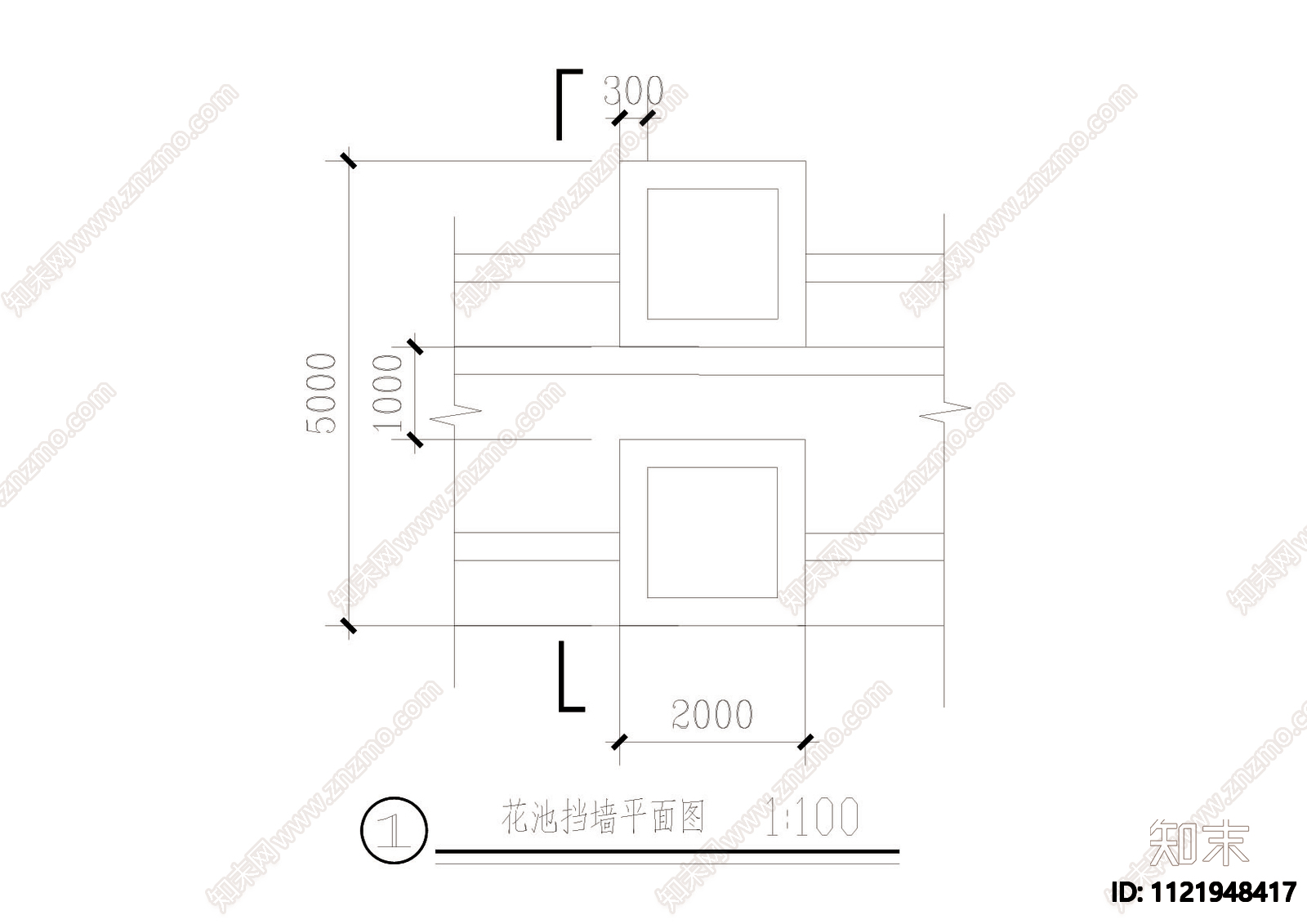 花池挡墙详图施工图施工图下载【ID:1121948417】